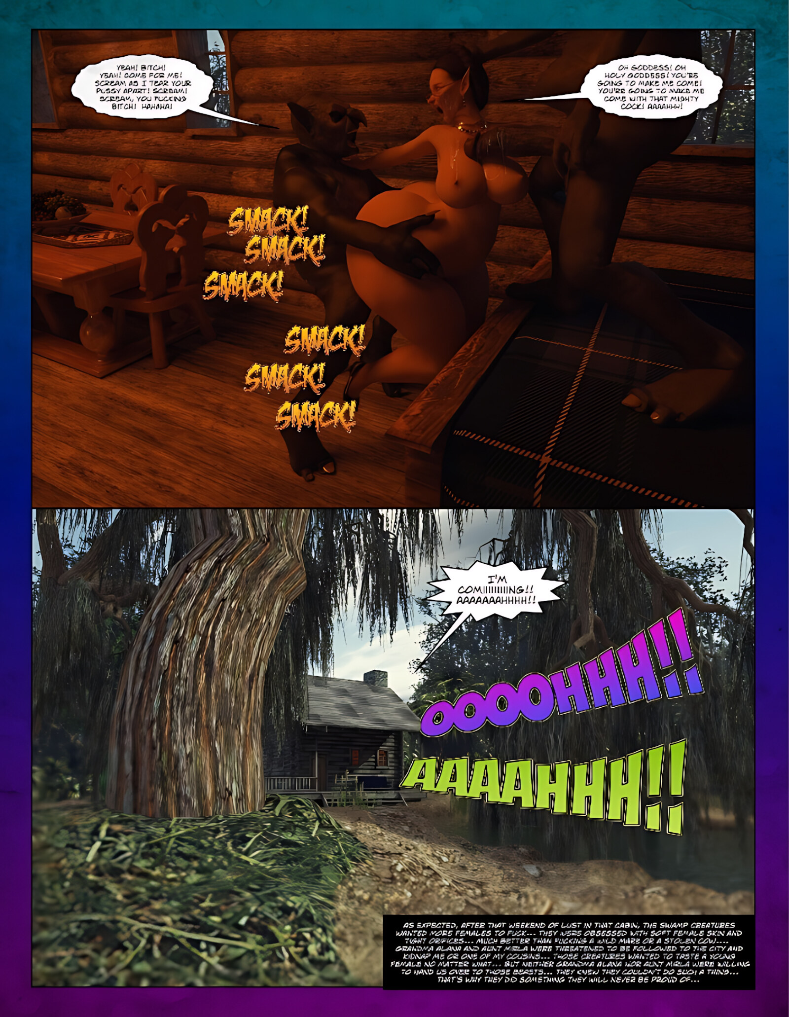 The Dark Ones [Moiarte3D], The Dark Ones 7 Part 2, page 9 of 35
