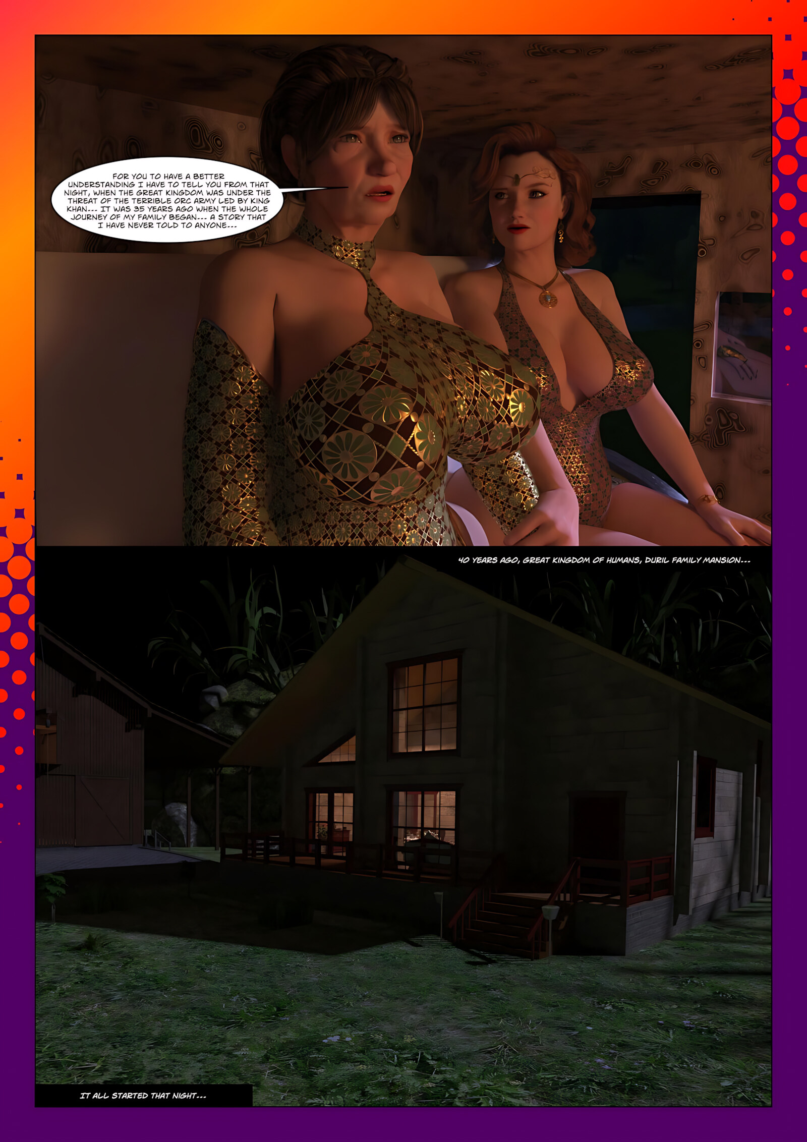 The Dark Ones [Moiarte3D], The Dark Ones 7 Part 1, page 2 of 30