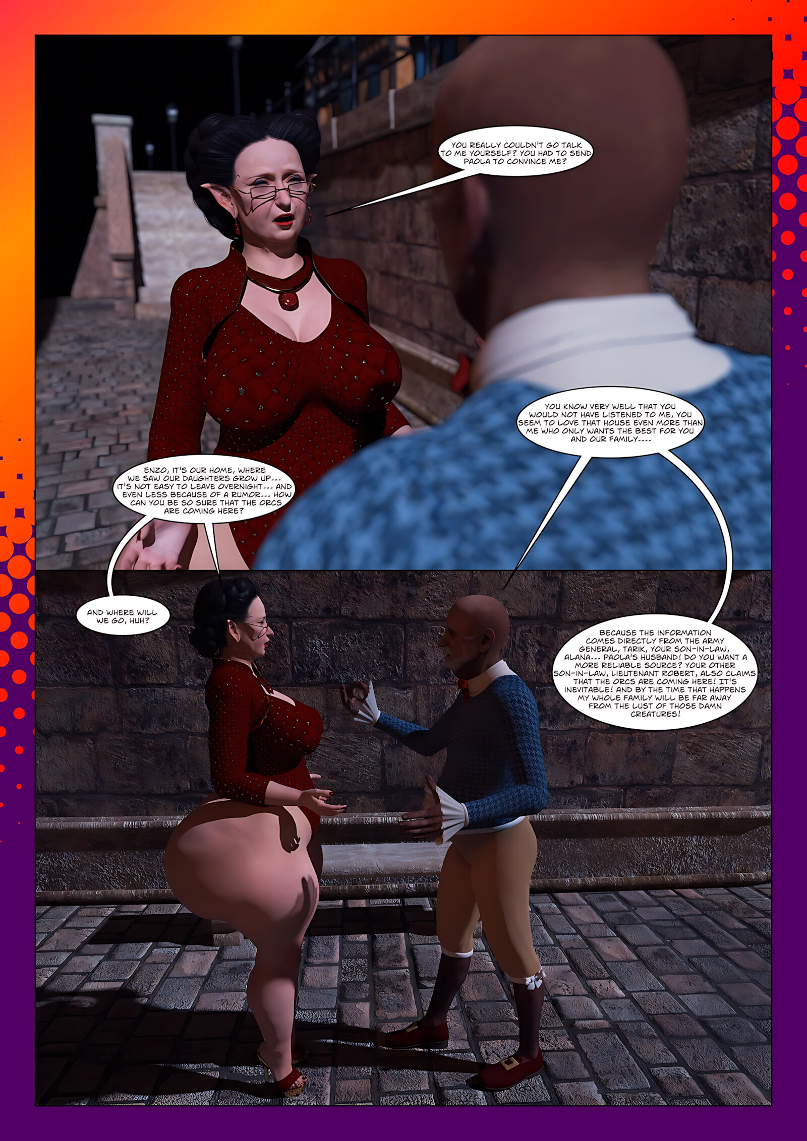 The Dark Ones [Moiarte3D], The Dark Ones 7 Part 1, page 4 of 30
