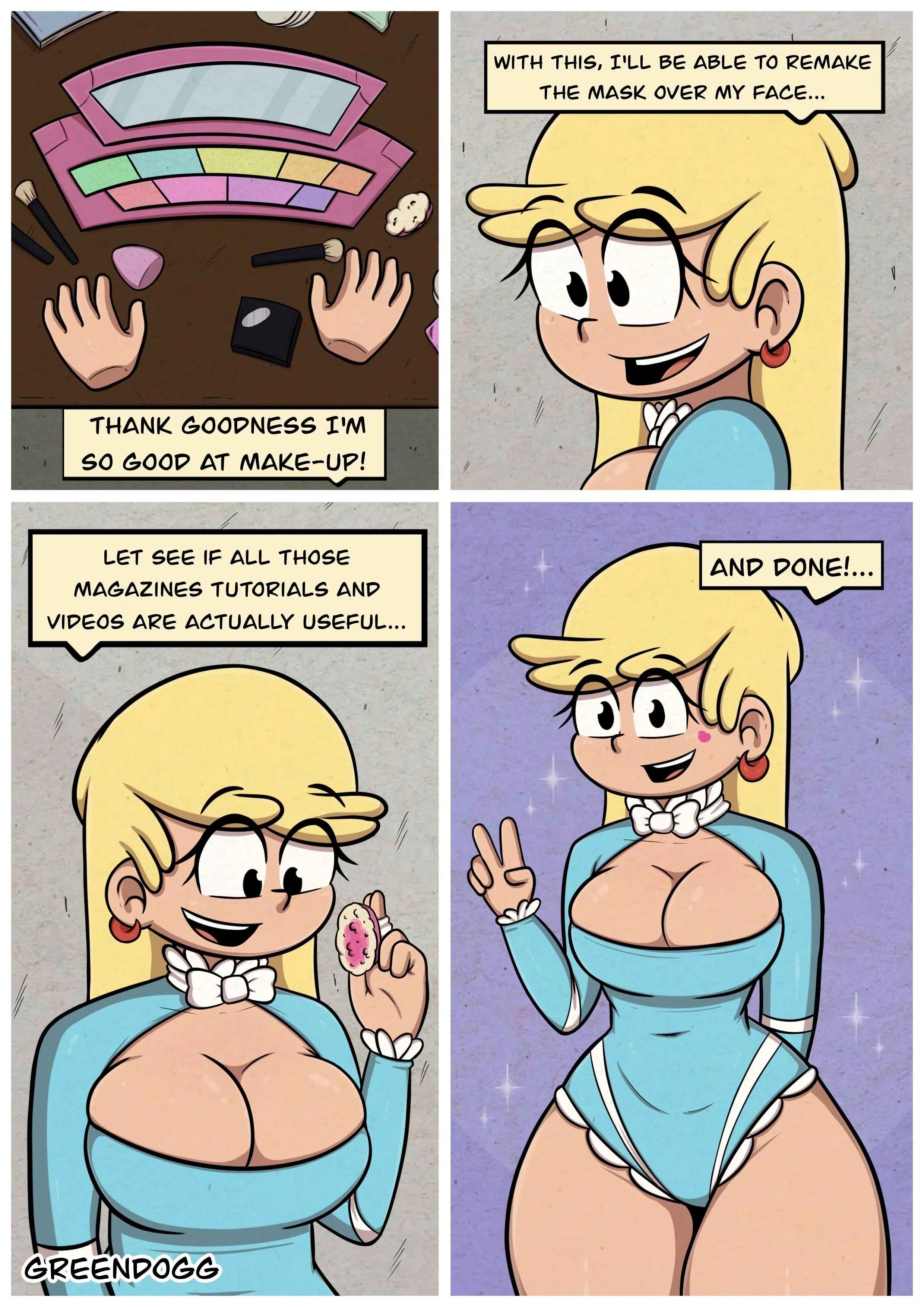 The Lewd Halloween (The Loud House), 1. The Lewd Halloween [GreenDogg], page 5 of 19