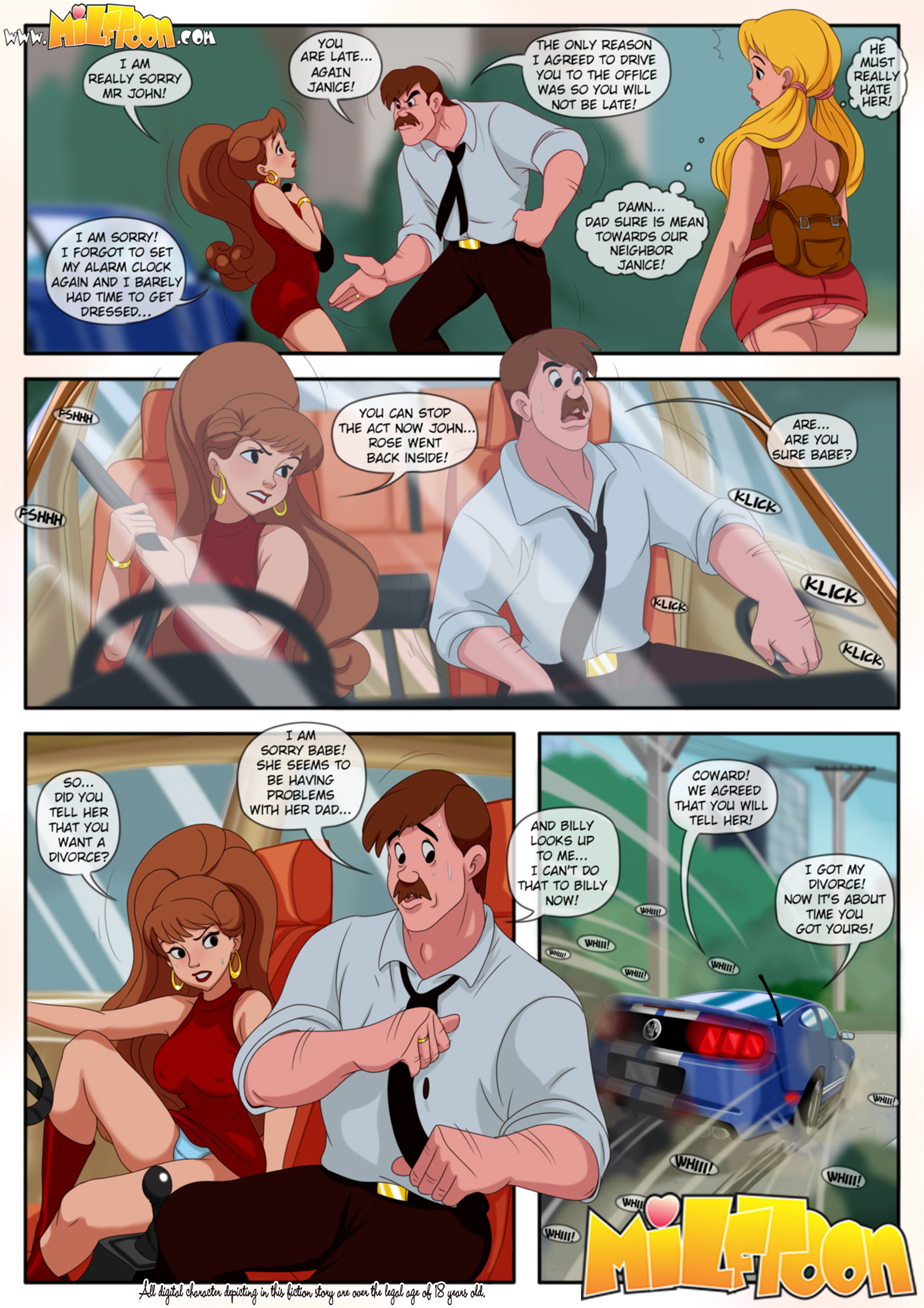 The Milftoons [Milftoon], The Milftoons 3, page 1 of 11
