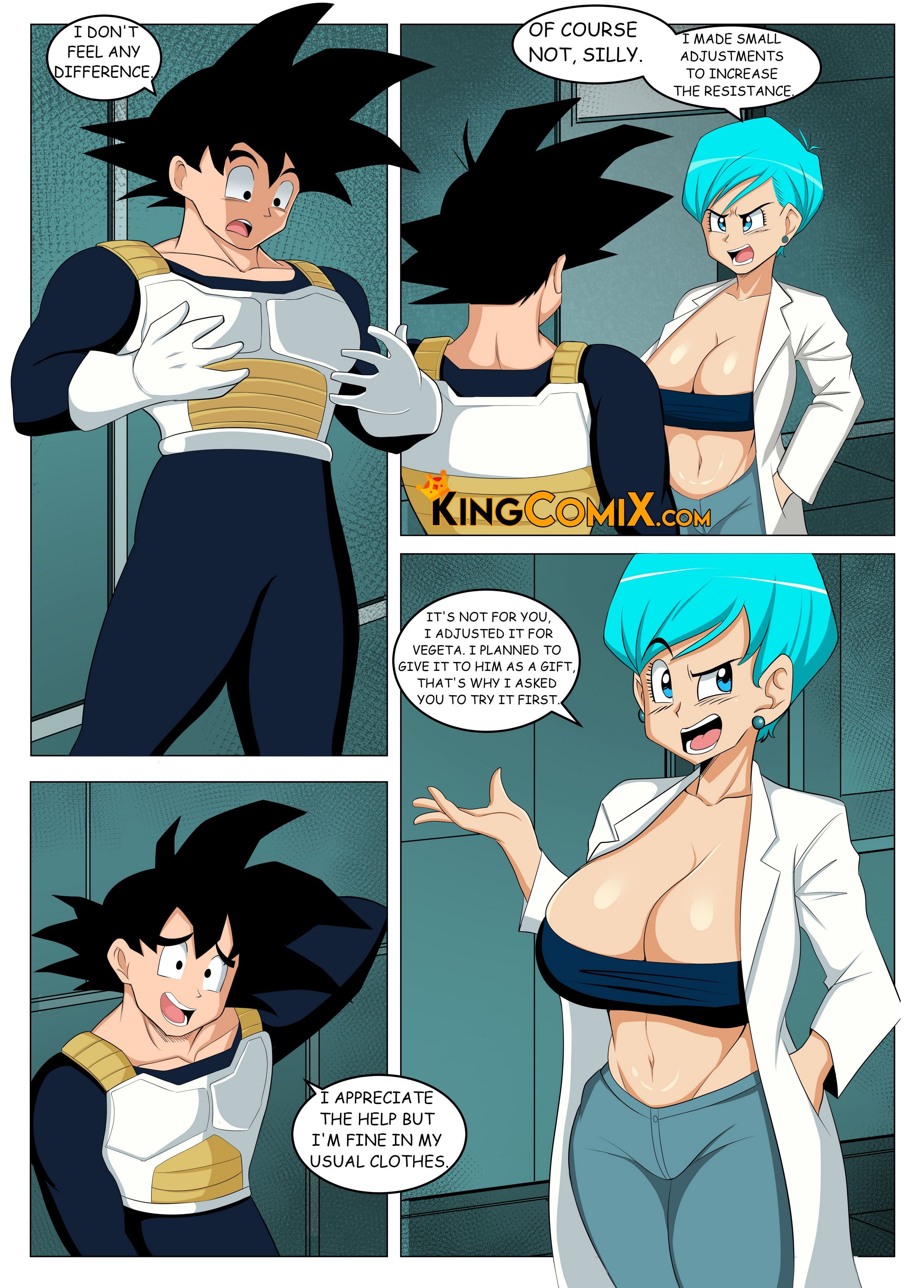 The New Lab Assistant [KingComiX], The New Lab Assistant, page 2 of 11