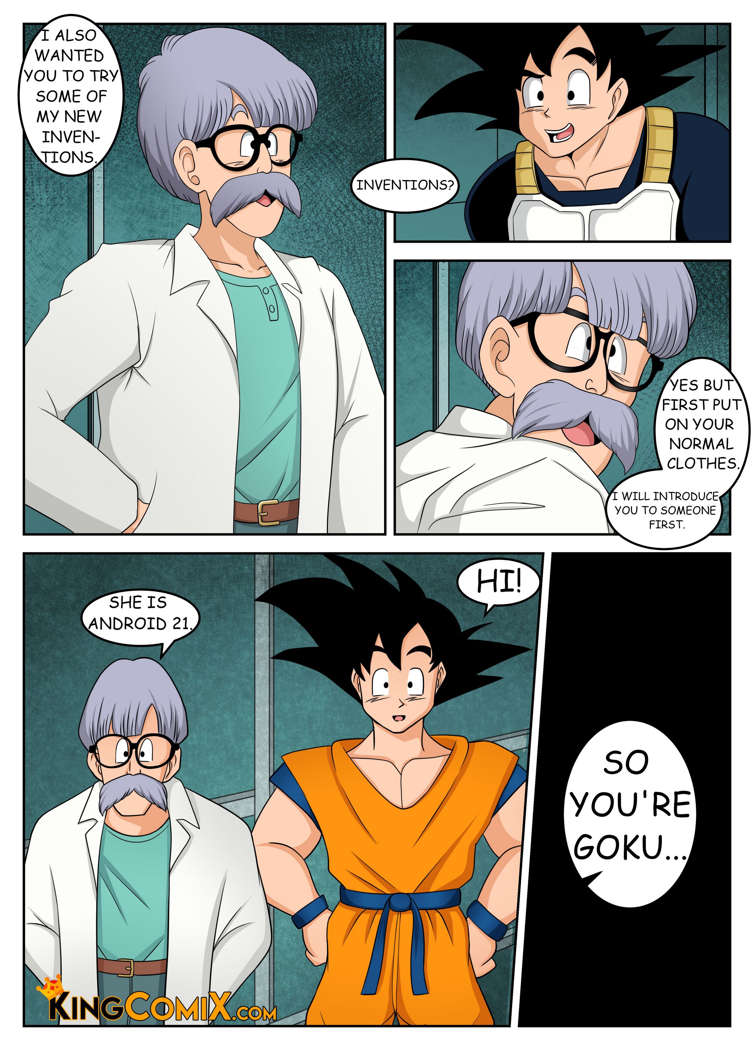 The New Lab Assistant [KingComiX], The New Lab Assistant, page 3 of 11