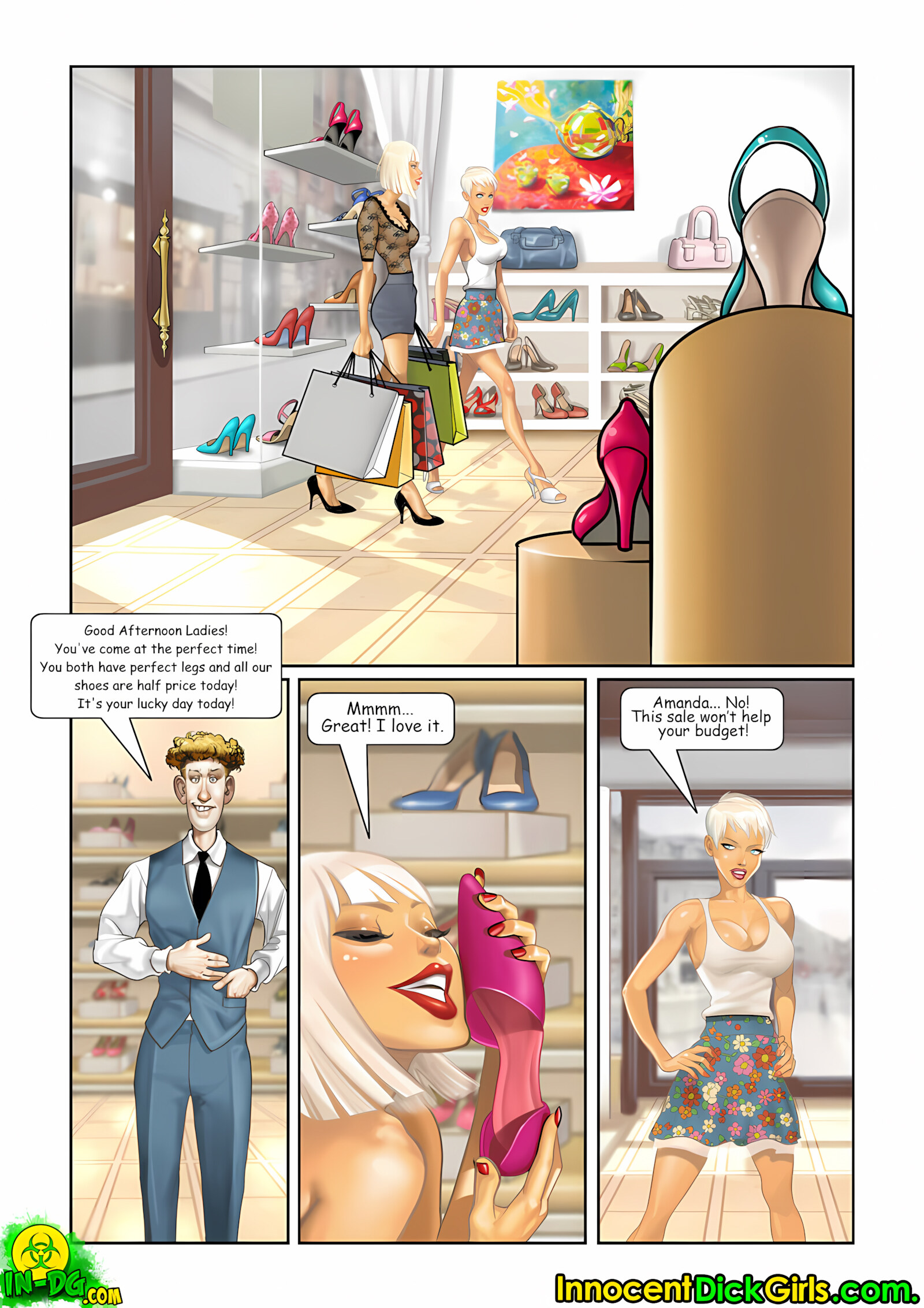 The Shopaholic [InnocentDickGirls], The Shopaholic, page 4 of 14