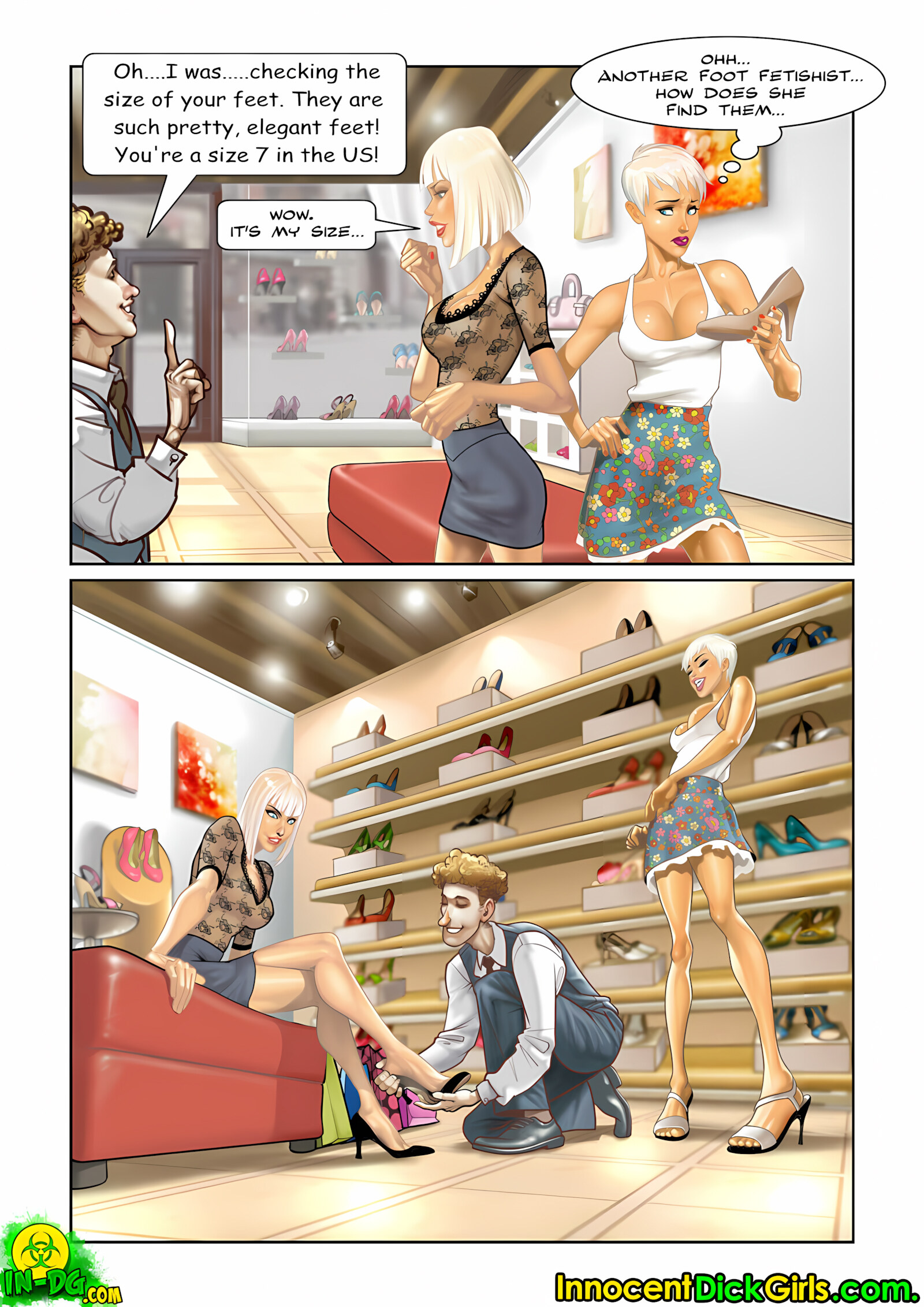 The Shopaholic [InnocentDickGirls], The Shopaholic, page 6 of 14