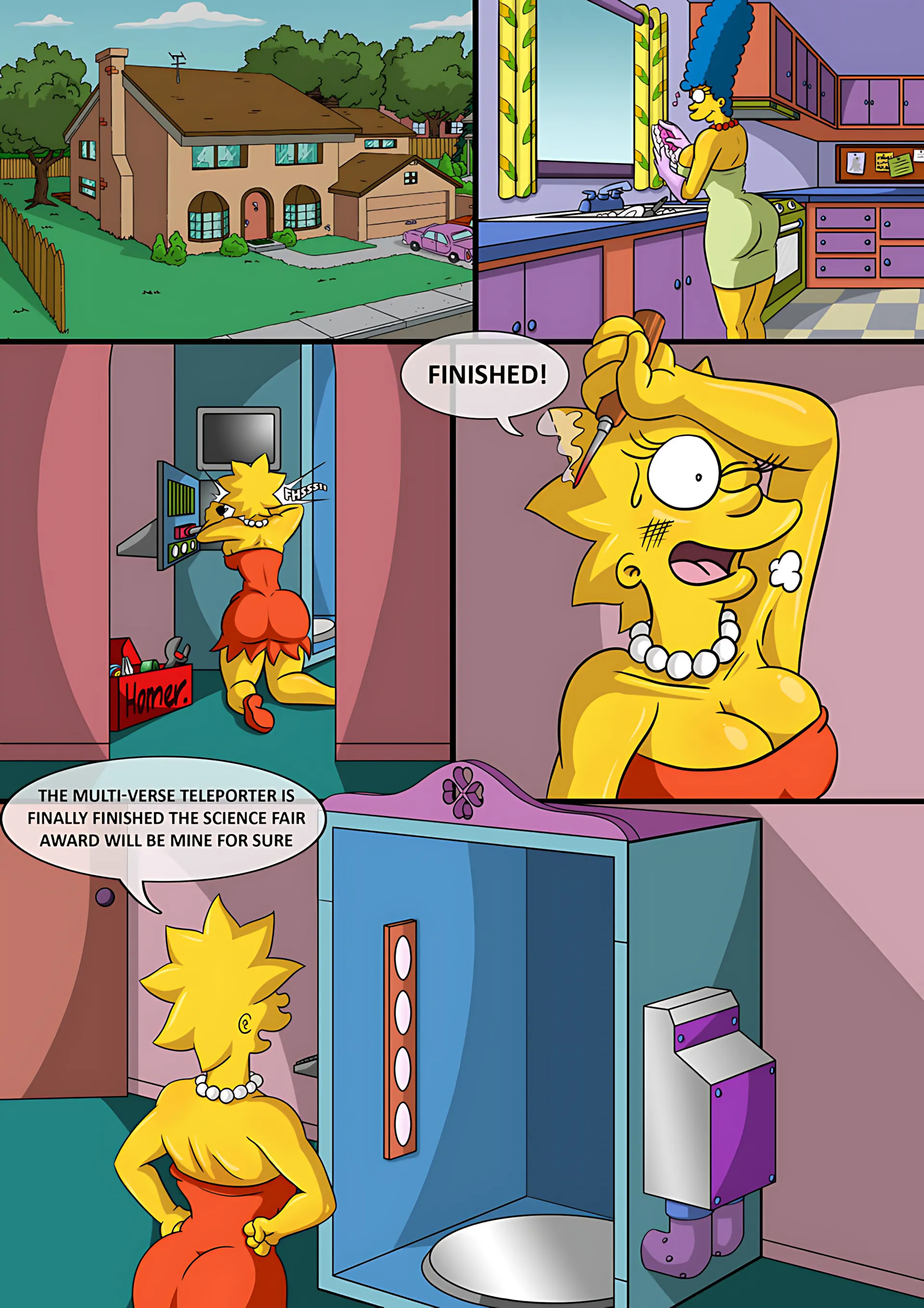 The Simpsons Into the Multiverse, The Simpsons Into the Multiverse #1 [Kogeikun], page 2 of 31