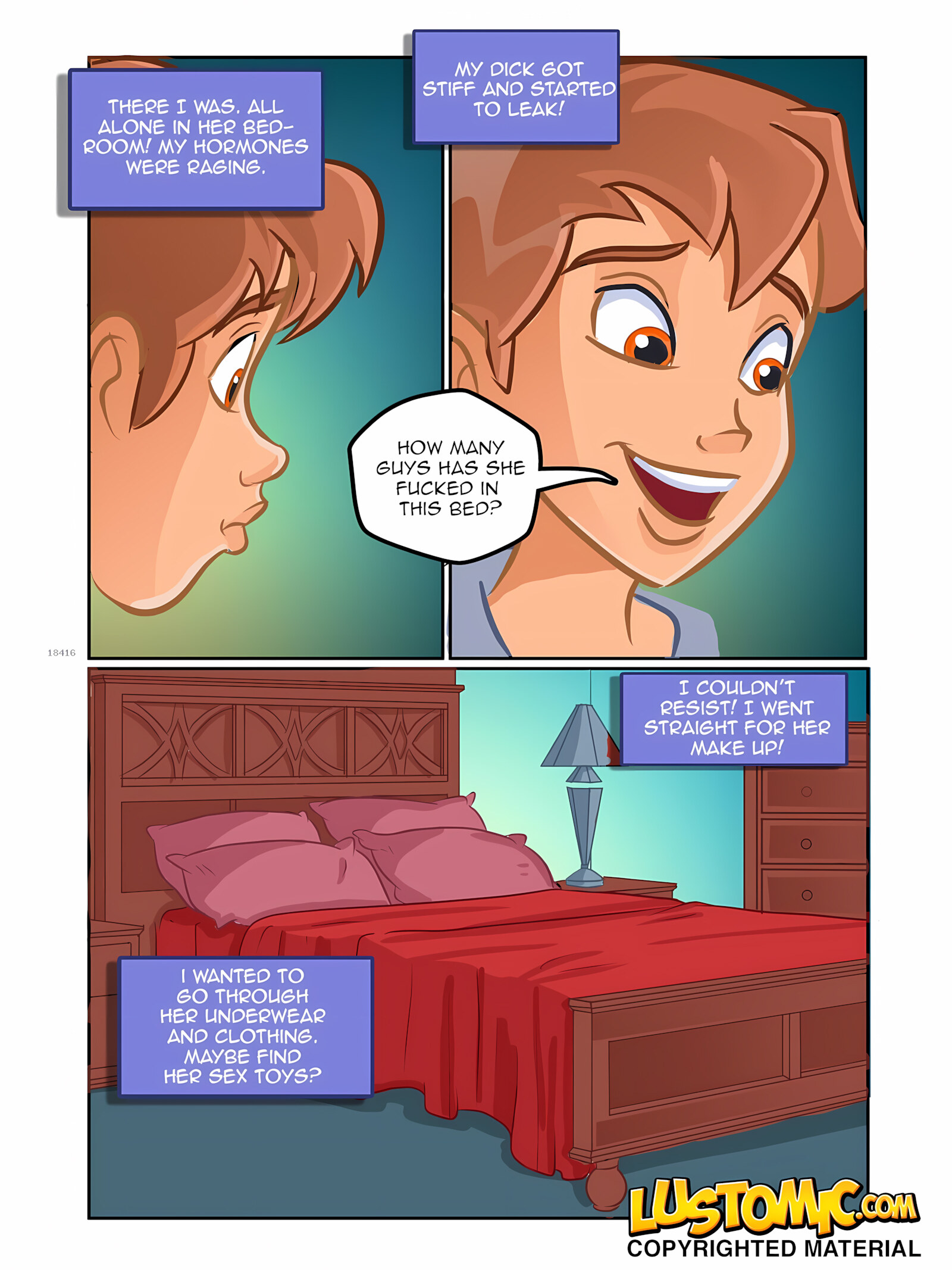 The Sitter [Lustomic], The Sitter, page 2 of 20