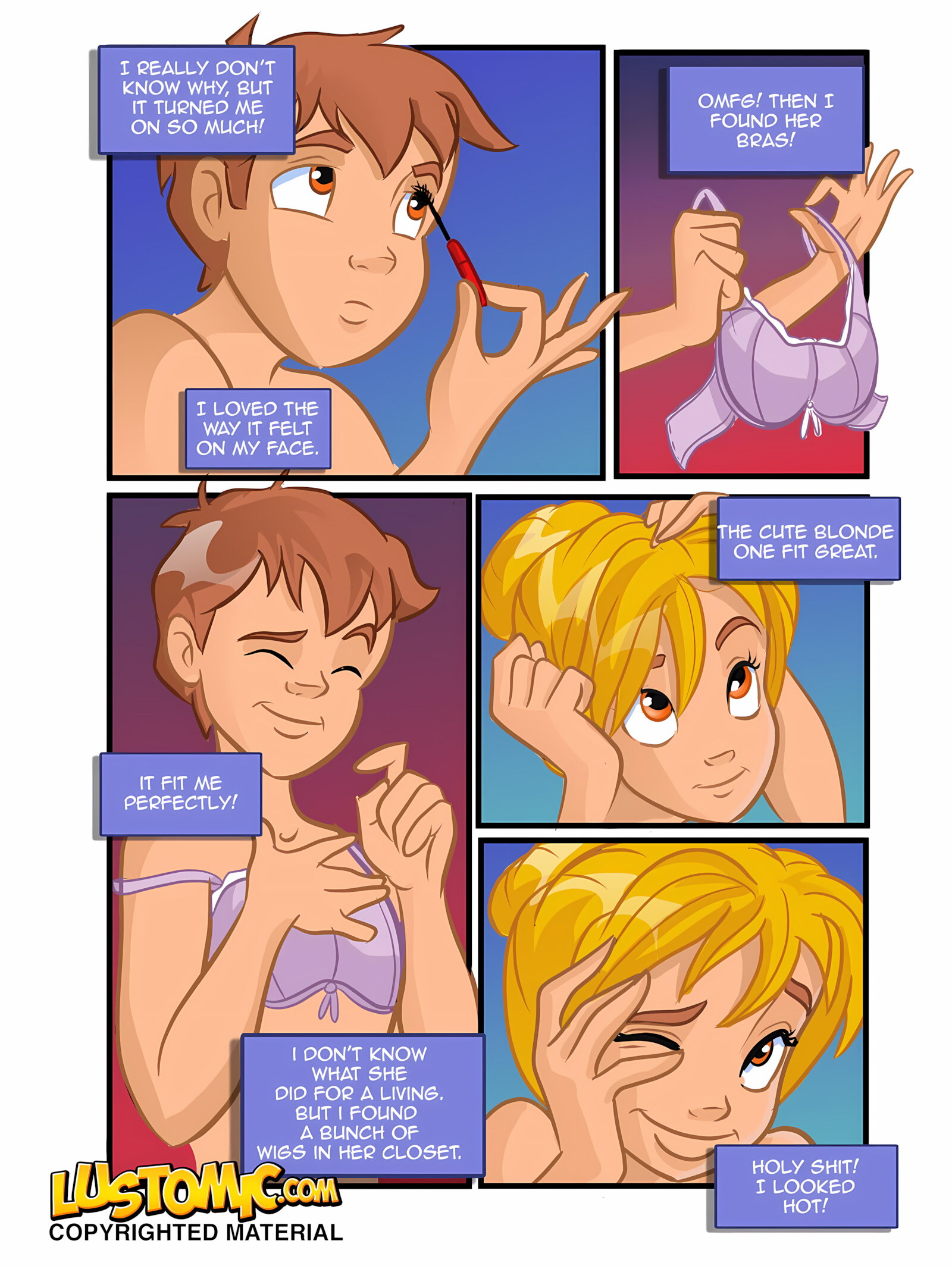 The Sitter [Lustomic], The Sitter, page 3 of 20