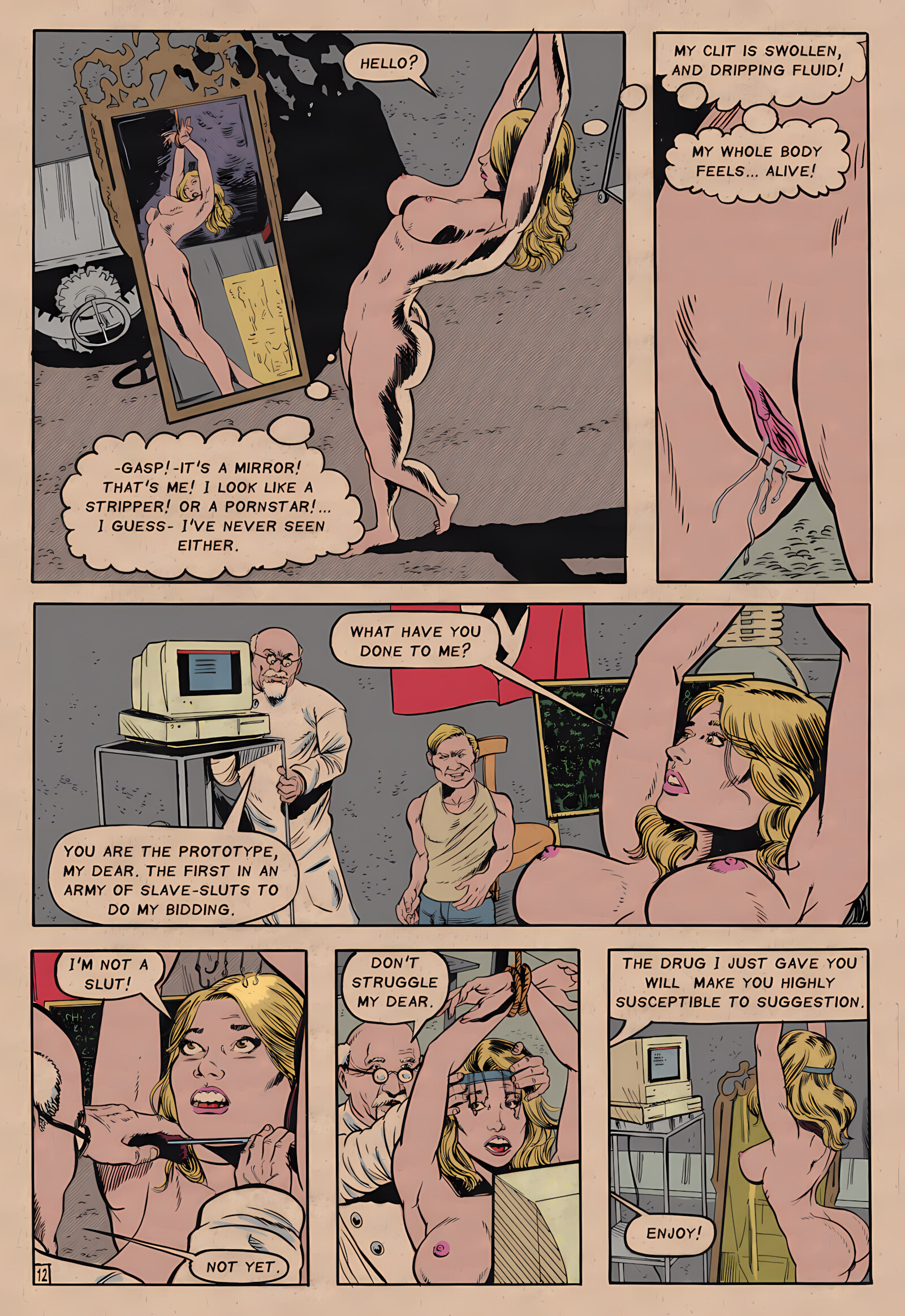 [The Wertham Files] Dames In Peril, Dames In Peril, page 13 of 35