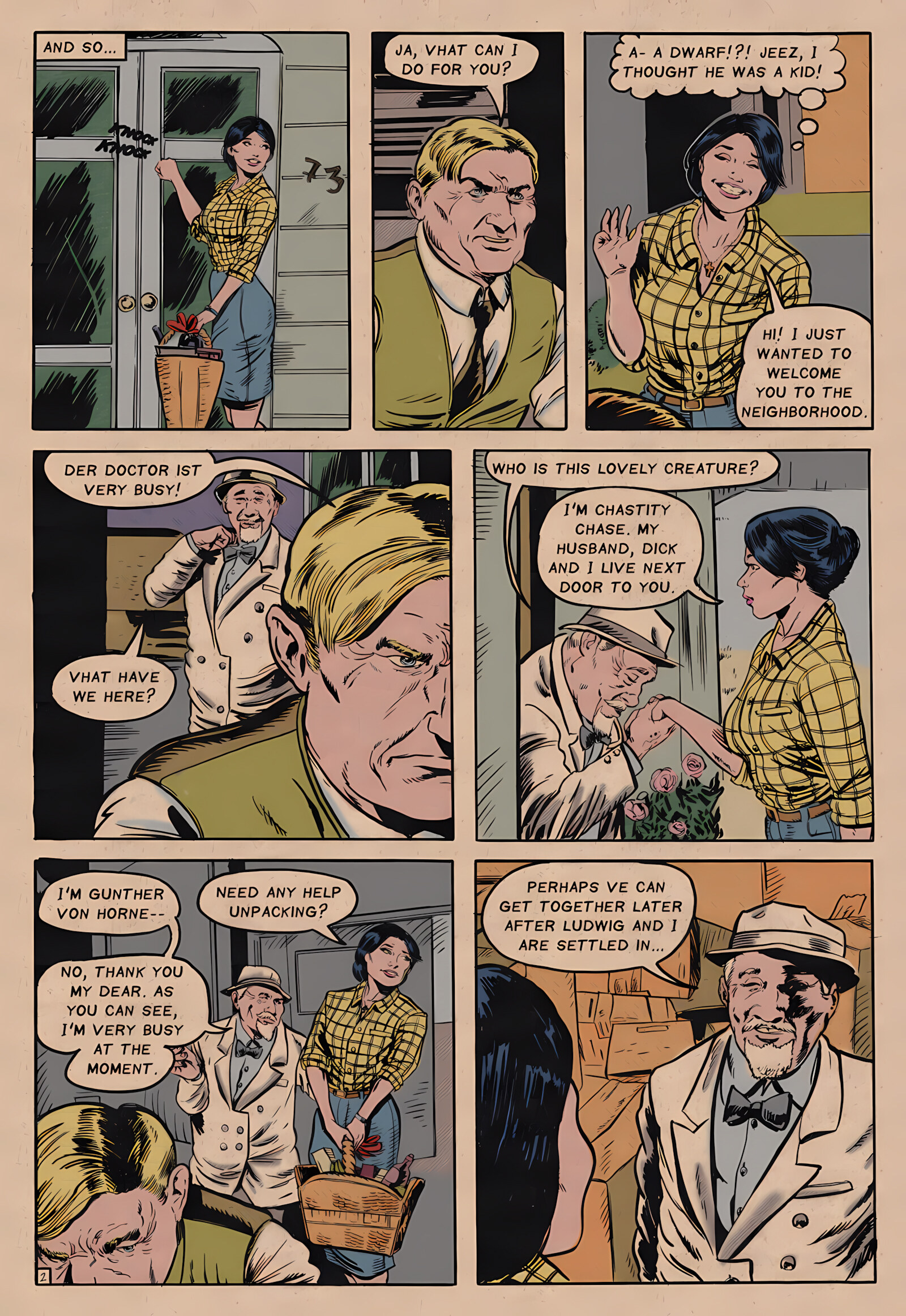 [The Wertham Files] Dames In Peril, Dames In Peril, page 3 of 35