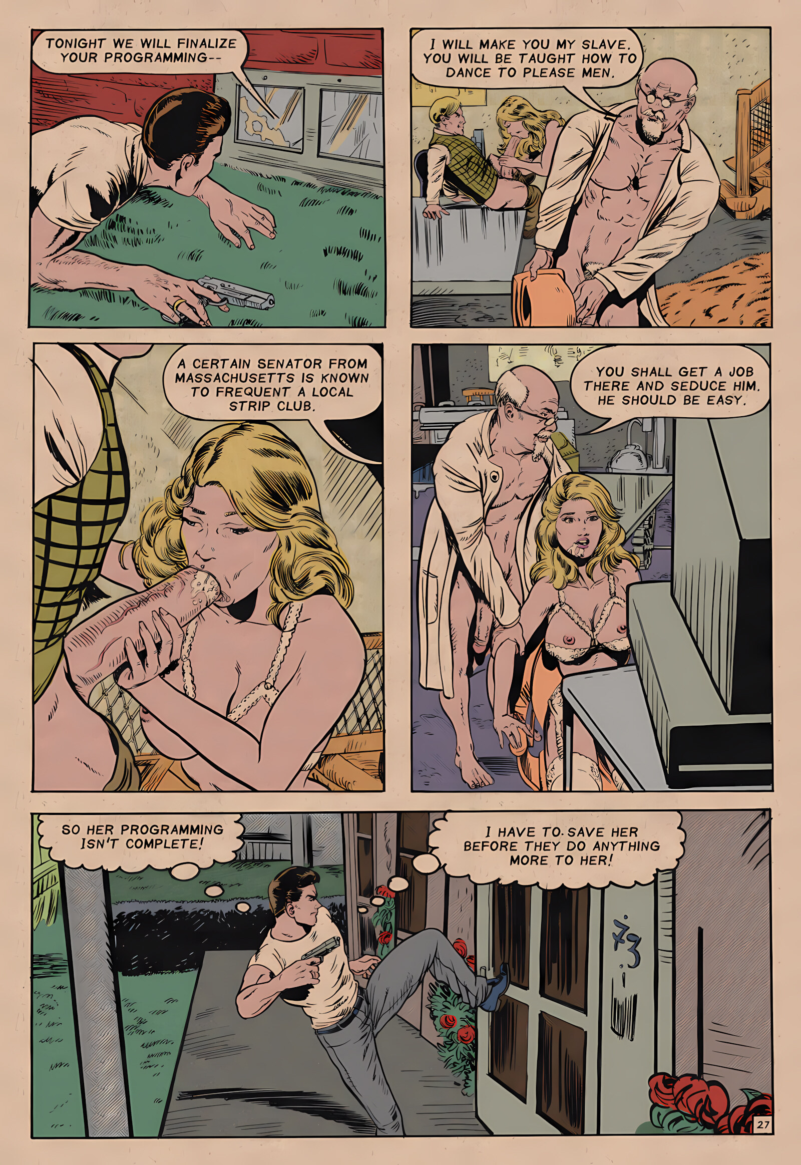 [The Wertham Files] Dames In Peril, Dames In Peril, page 28 of 35