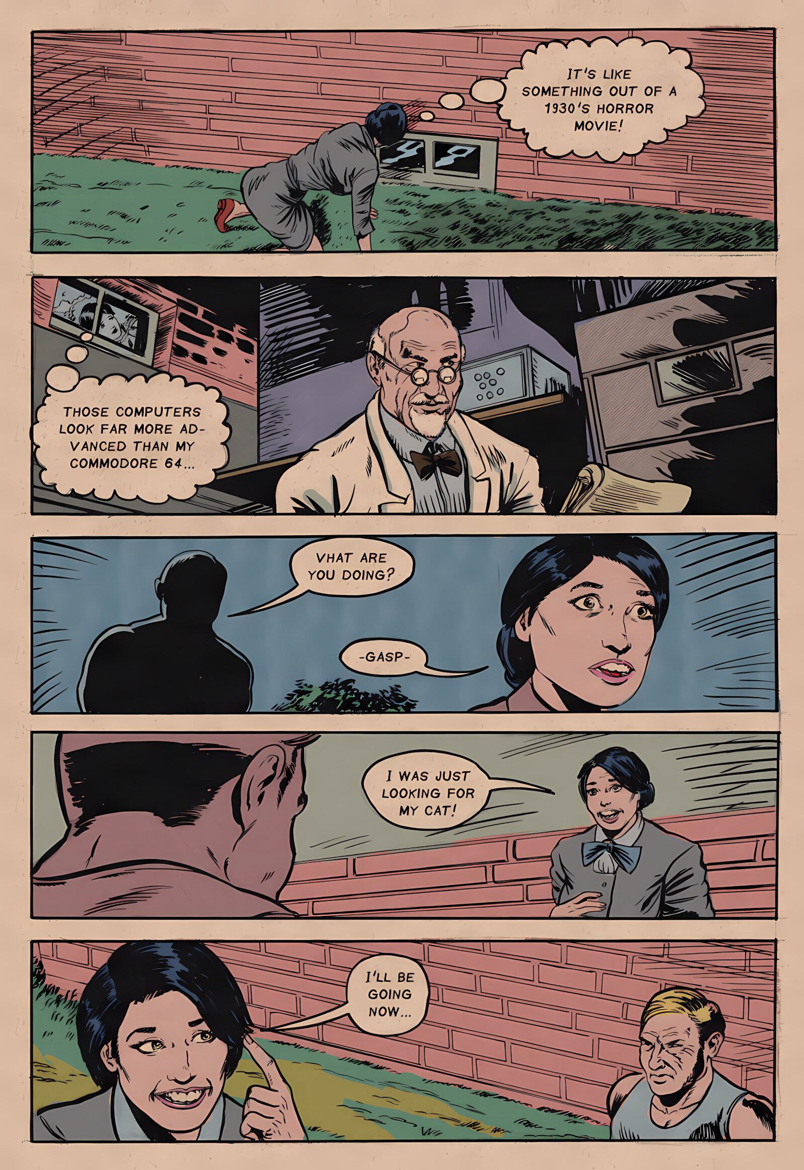 [The Wertham Files] Dames In Peril, Dames In Peril, page 7 of 35