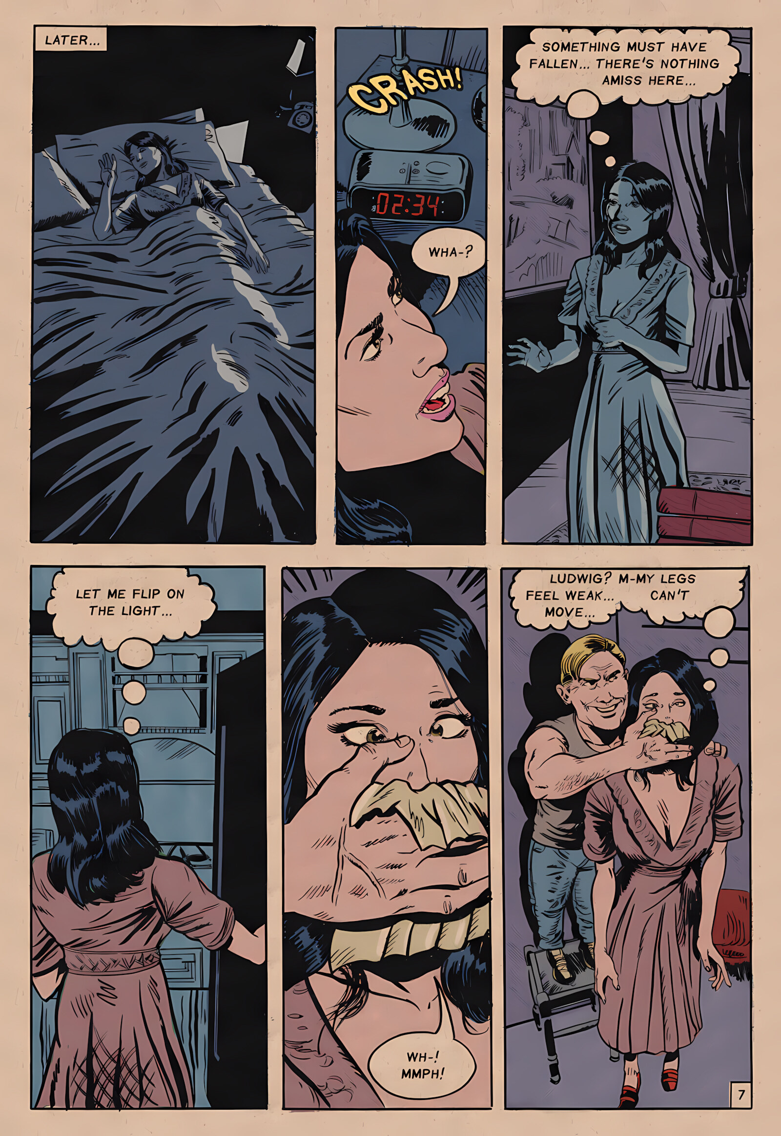 [The Wertham Files] Dames In Peril, Dames In Peril, page 8 of 35