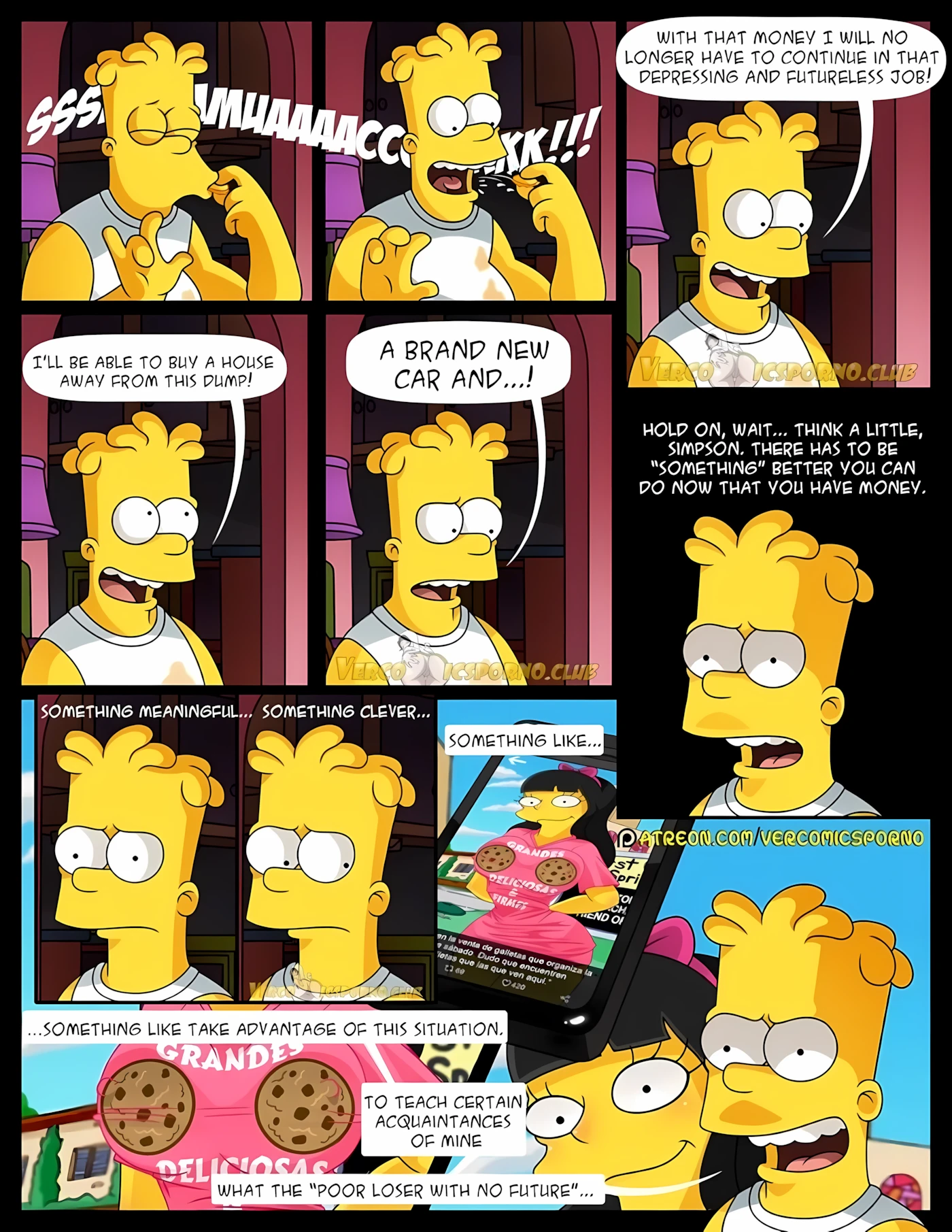 There’s No Sex Without EX (The Simpsons), 1 . There's No Sex Without EX [Milky Bunny], page 11 of 51