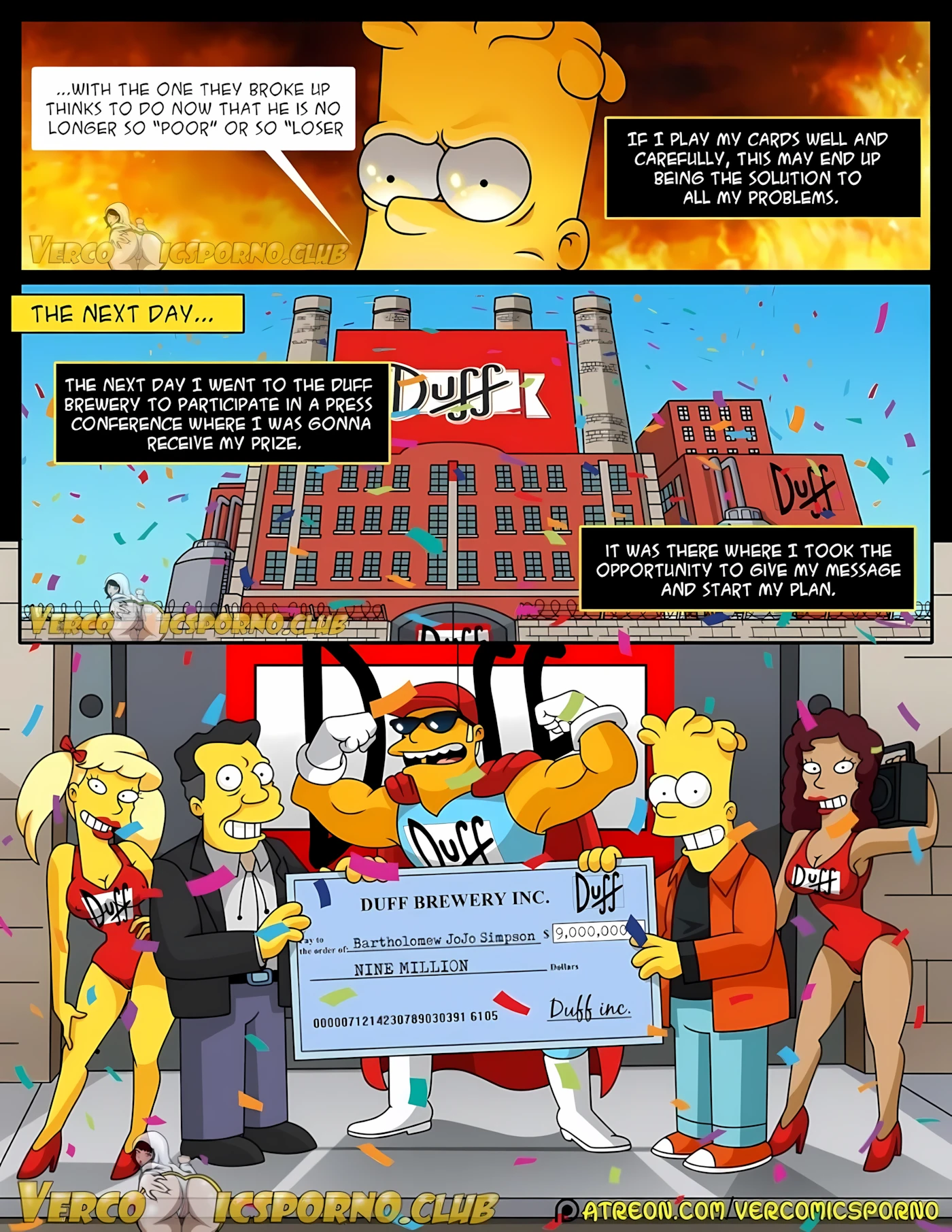 There’s No Sex Without EX (The Simpsons), 1 . There's No Sex Without EX [Milky Bunny], page 12 of 51