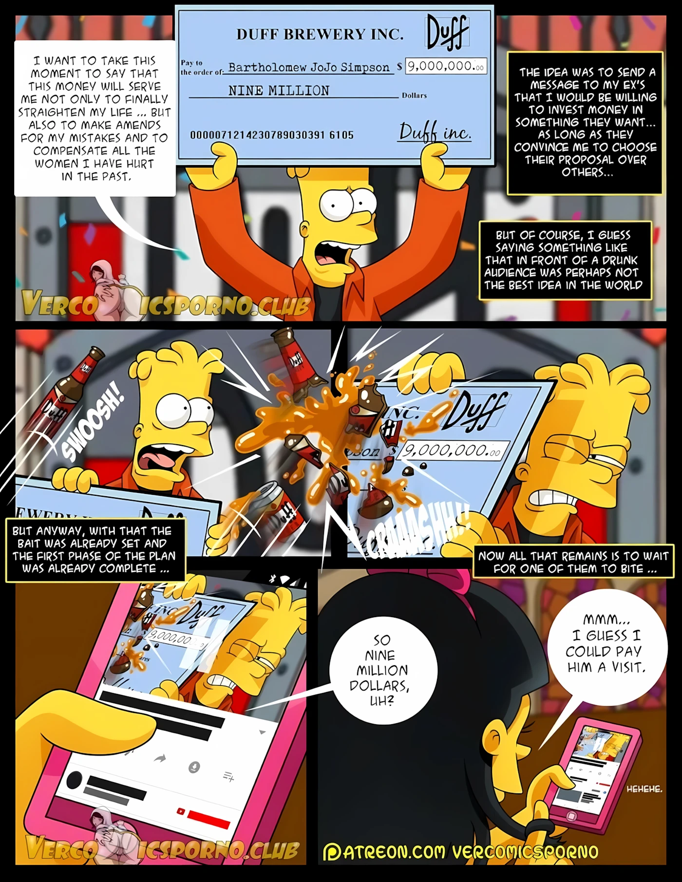 There’s No Sex Without EX (The Simpsons), 1 . There's No Sex Without EX [Milky Bunny], page 13 of 51