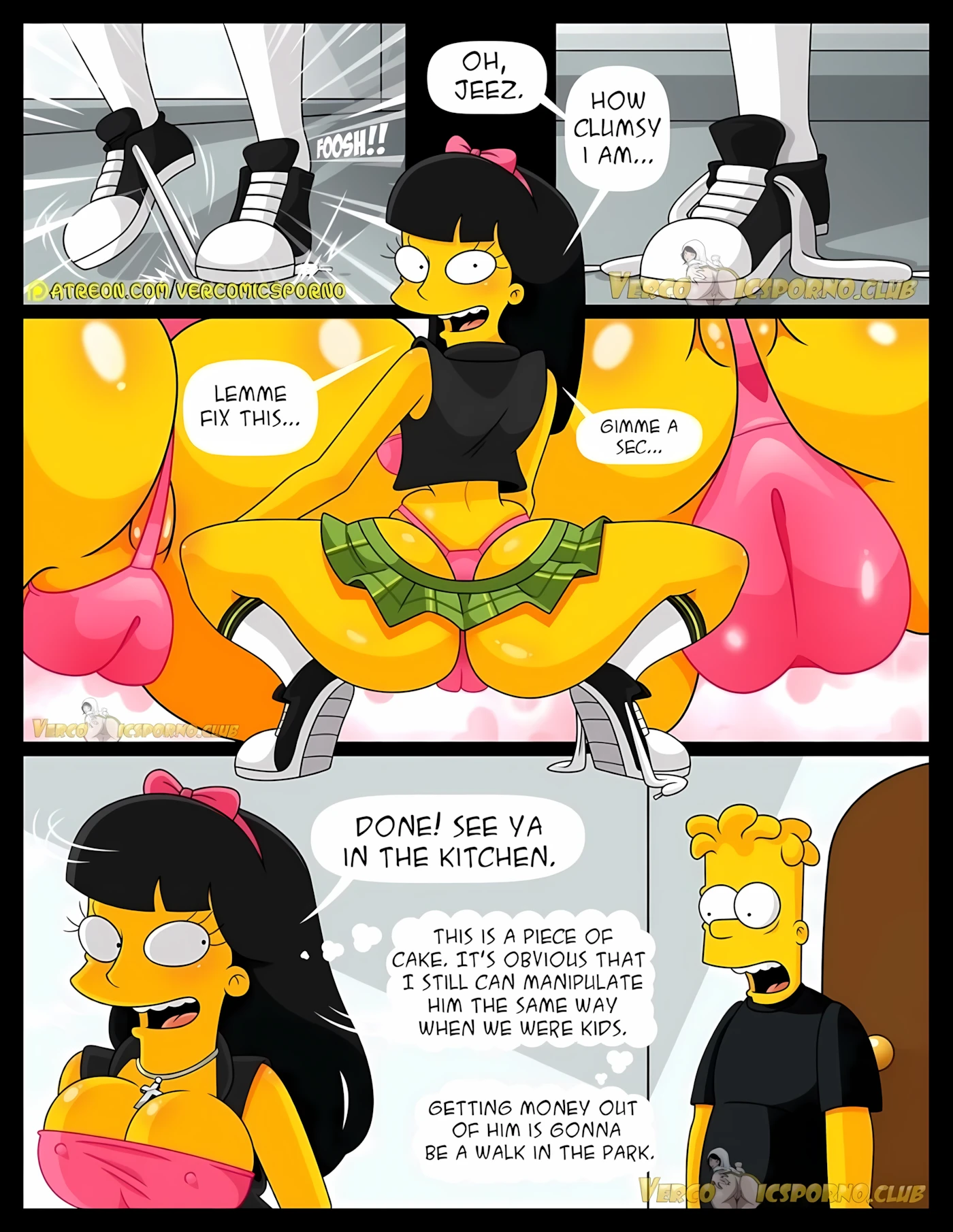 There’s No Sex Without EX (The Simpsons), 1 . There's No Sex Without EX [Milky Bunny], page 18 of 51
