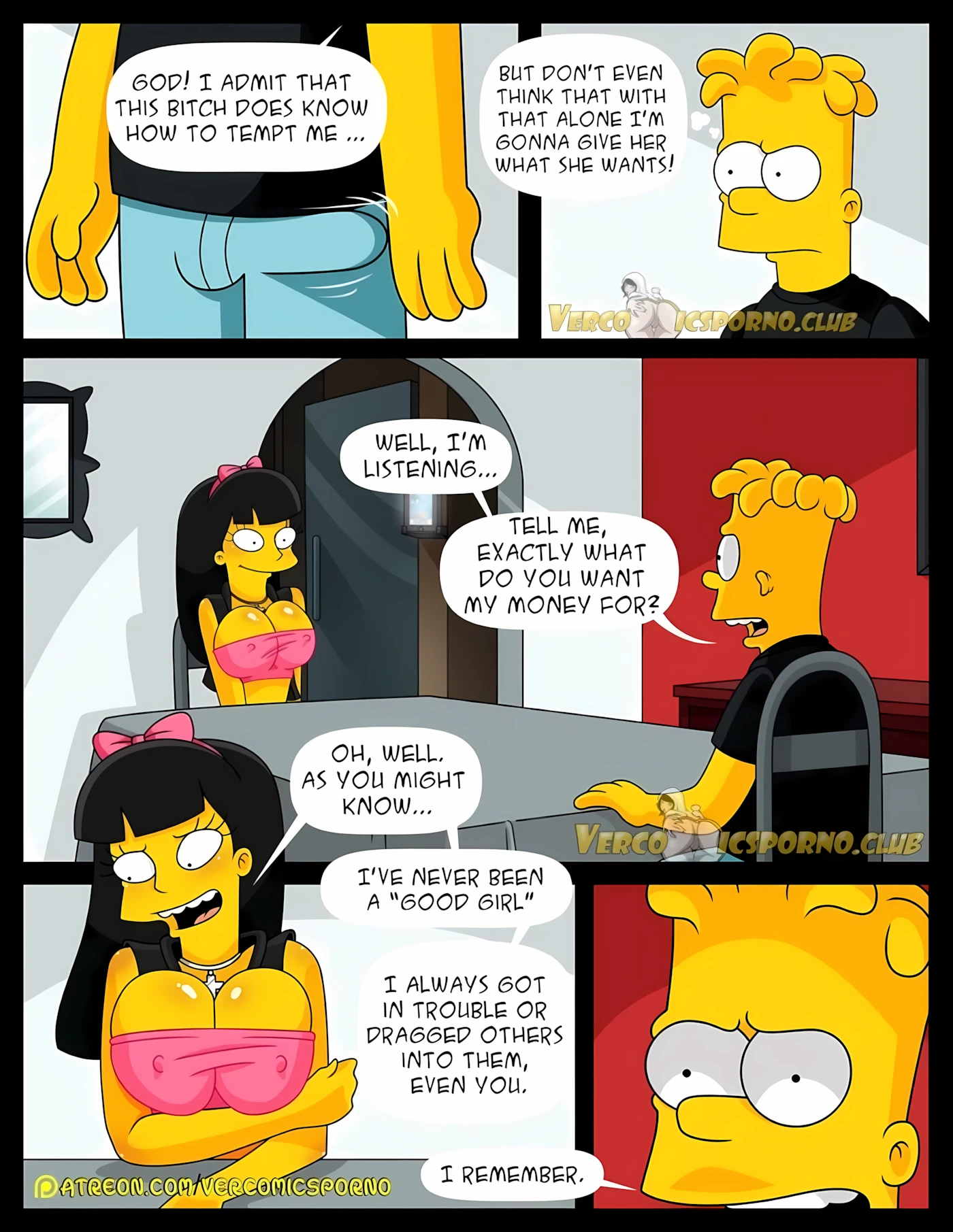 There’s No Sex Without EX (The Simpsons), 1 . There's No Sex Without EX [Milky Bunny], page 19 of 51