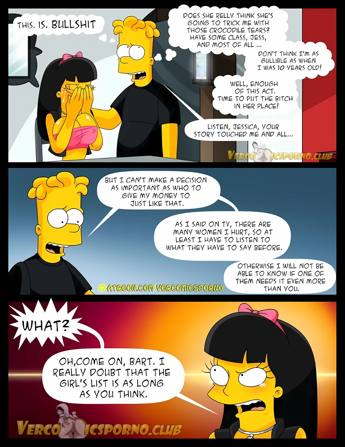 There’s No Sex Without EX (The Simpsons), 1 . There's No Sex Without EX [Milky Bunny], page 21 of 51