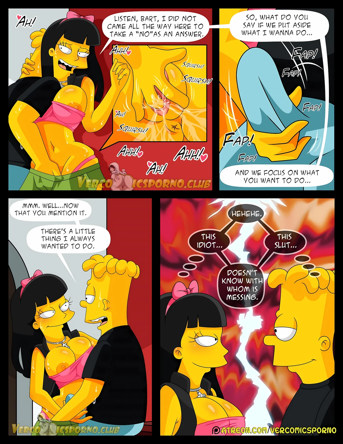 There’s No Sex Without EX (The Simpsons), 1 . There's No Sex Without EX [Milky Bunny], page 24 of 51