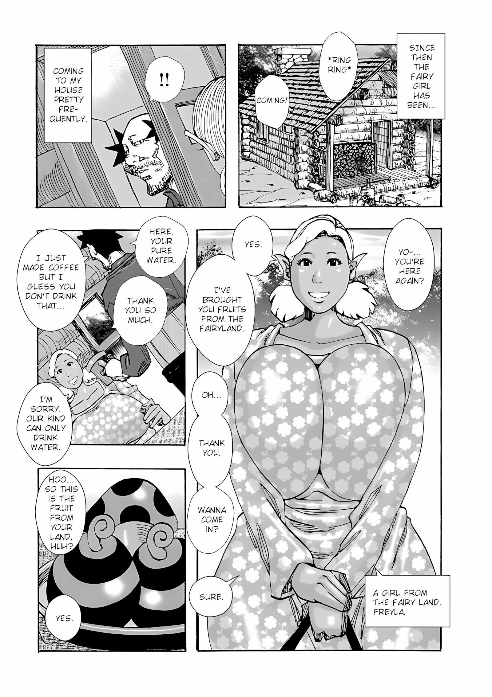 Bakunyuu Oyako Dakkudaku Teishoku [Jeanne Dack], Bakunyuu Oyako Dakkudaku Teishoku, page 4 of 42