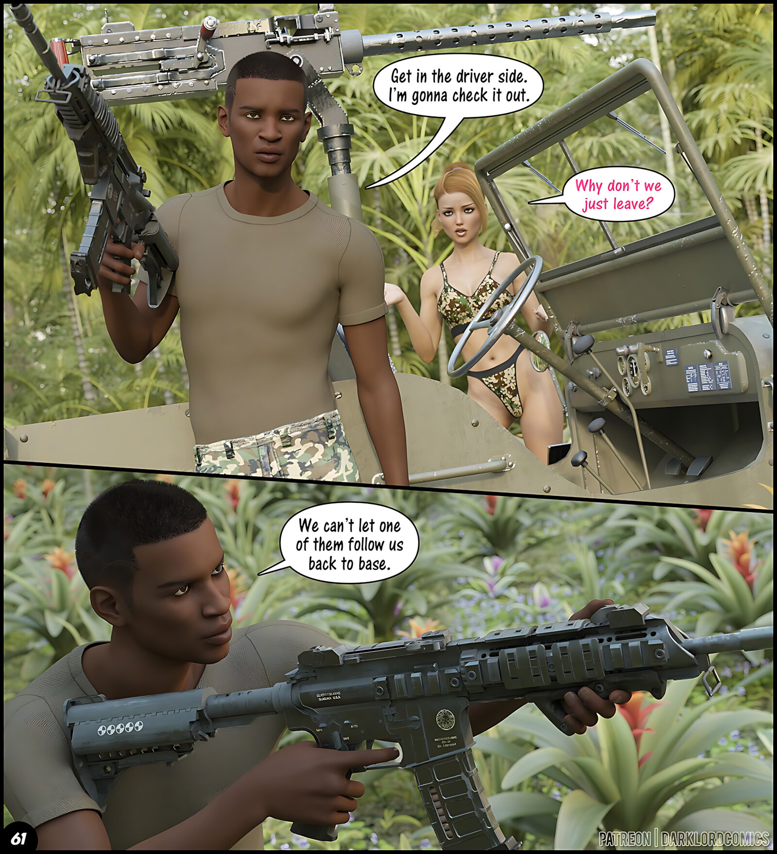 Together In The Army Now [Darklord], Together In The Army Now 3, page 61 of 64