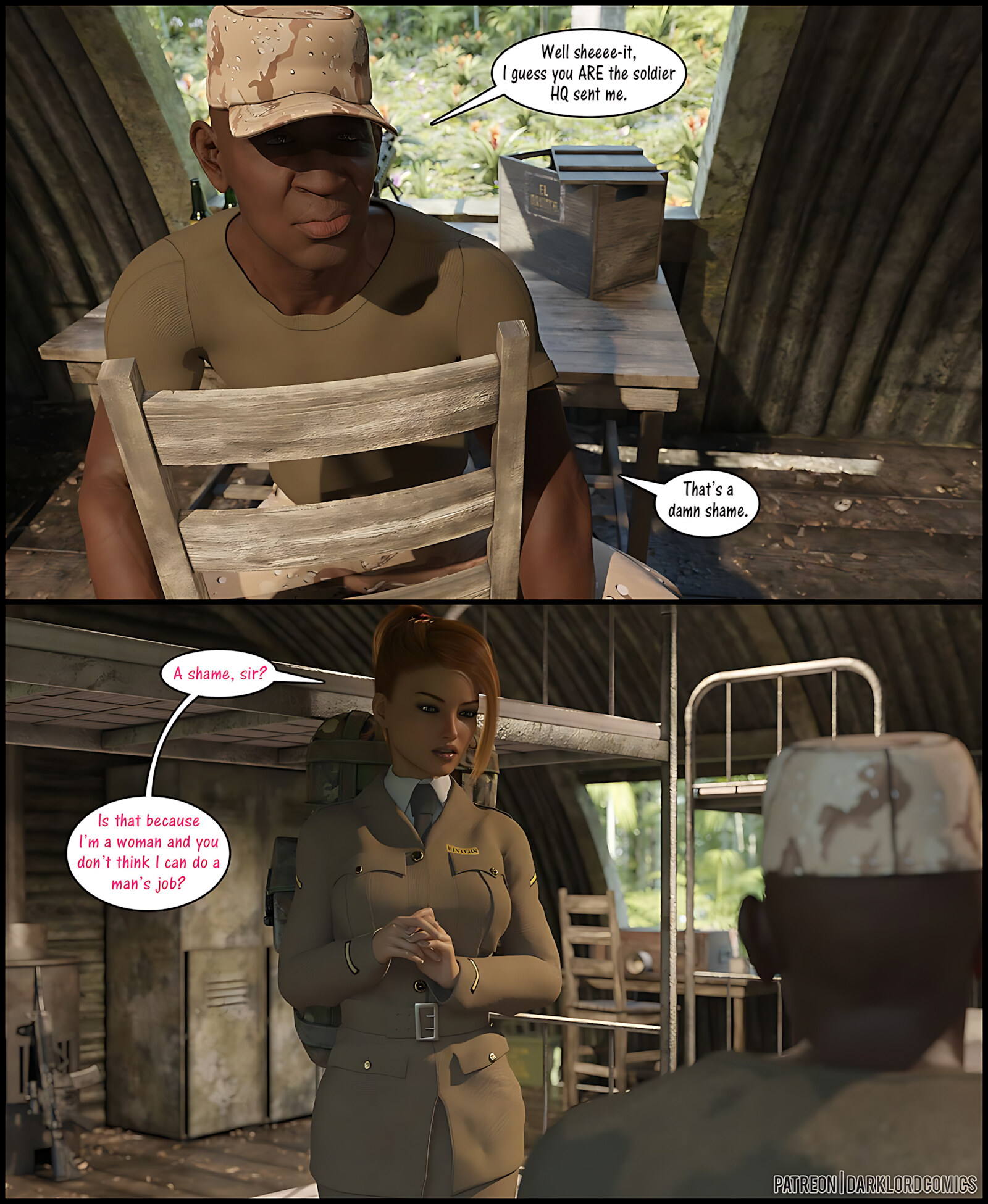 Together In The Army Now [Darklord], Together In The Army Now 1, page 18 of 84
