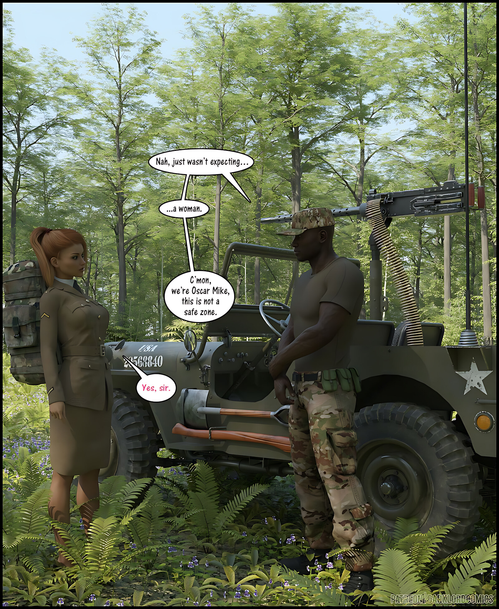 Together In The Army Now [Darklord], Together In The Army Now 1, page 9 of 84