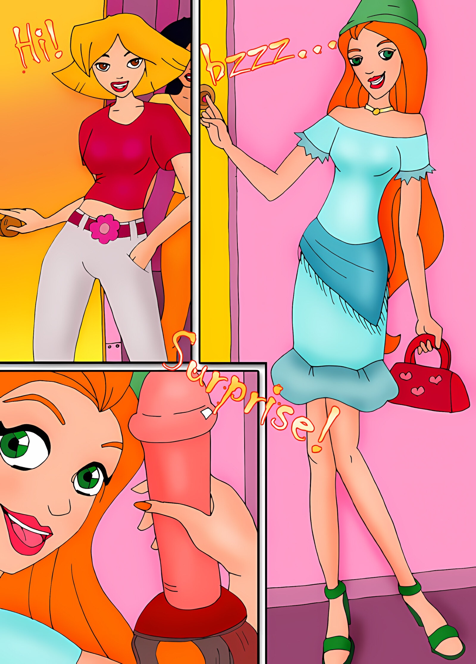 Totally Spies [Drawn-Sex], Totally Spies 3, page 1 of 12