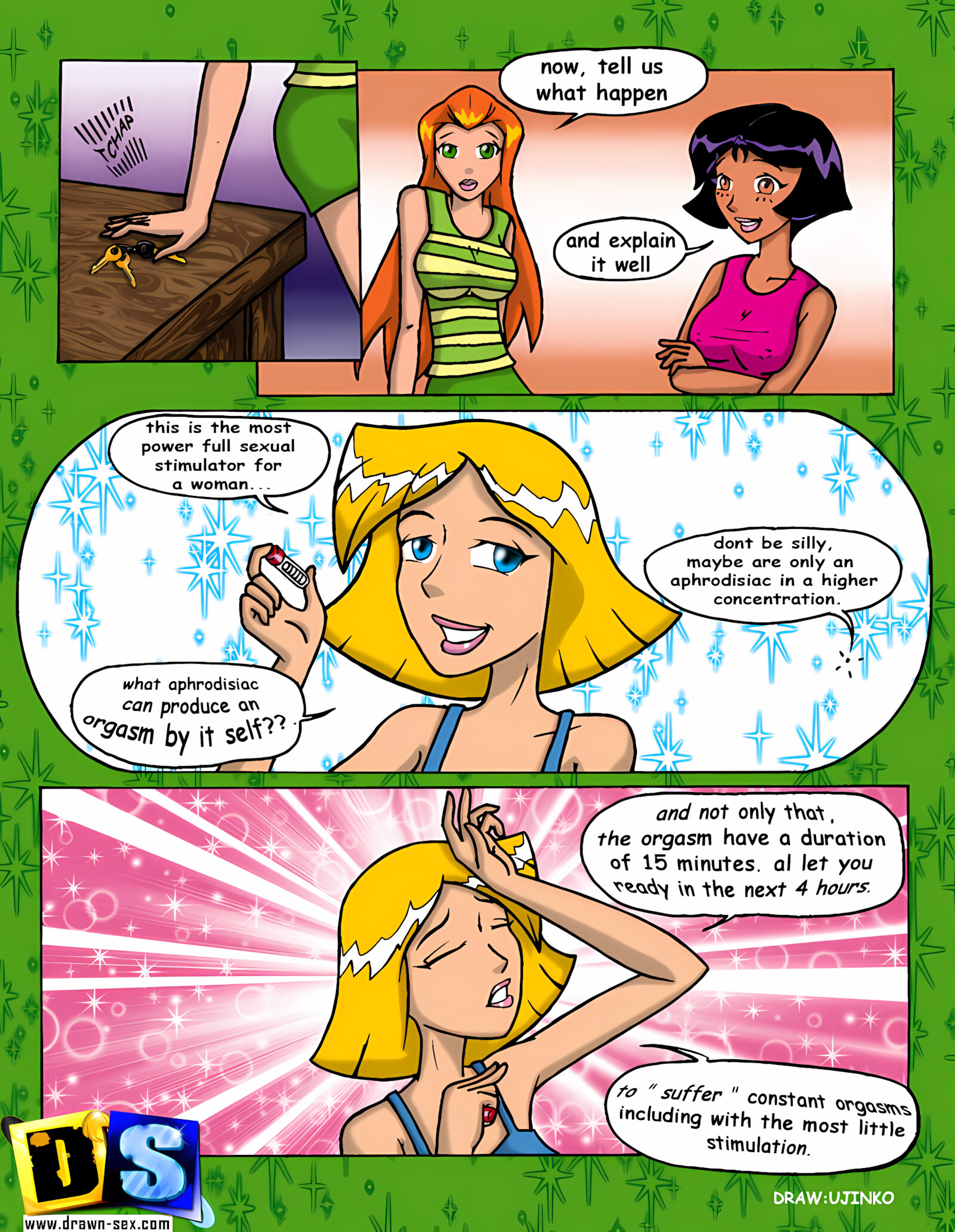 Totally Spies [Drawn-Sex], Totally Spies, page 2 of 10