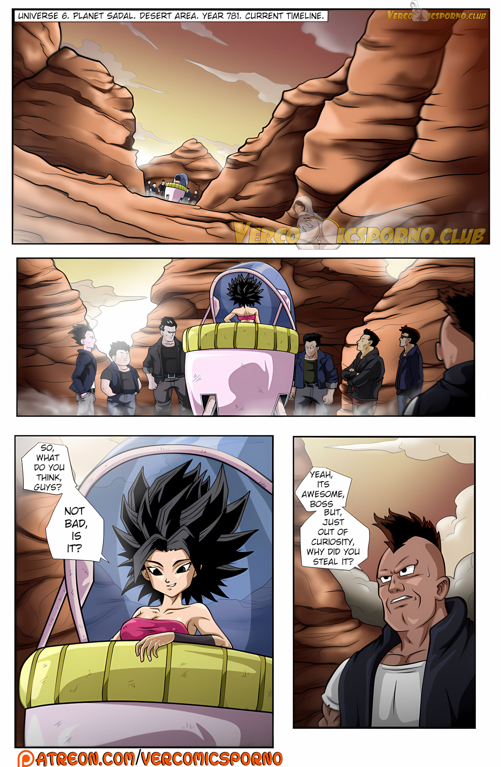Trunks & Caulifla [Drah Navlag], Trunks & Caulifla [Drah Navlag], page 2 of 29