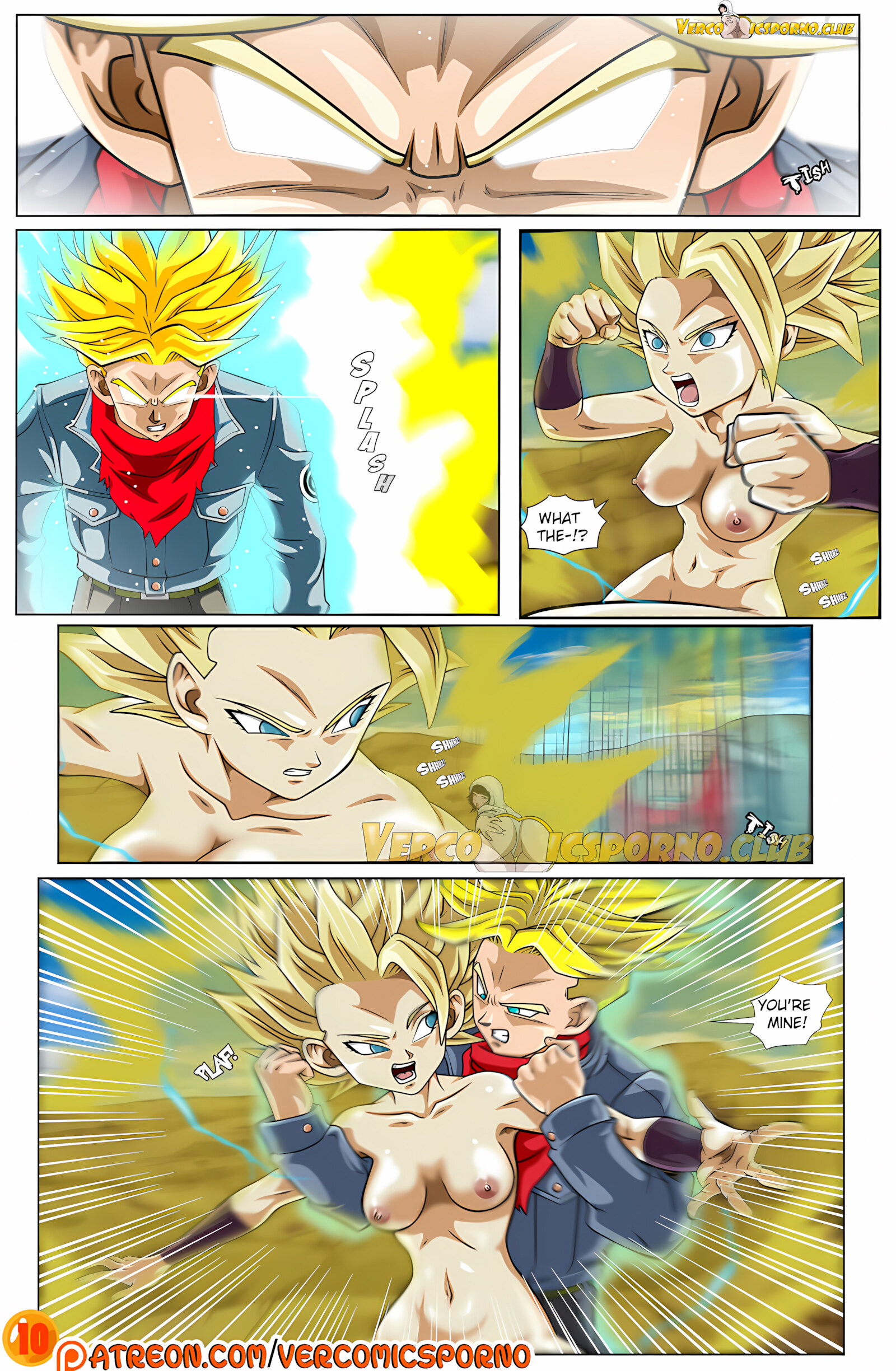 Trunks & Caulifla [Drah Navlag], Trunks & Caulifla [Drah Navlag], page 11 of 29