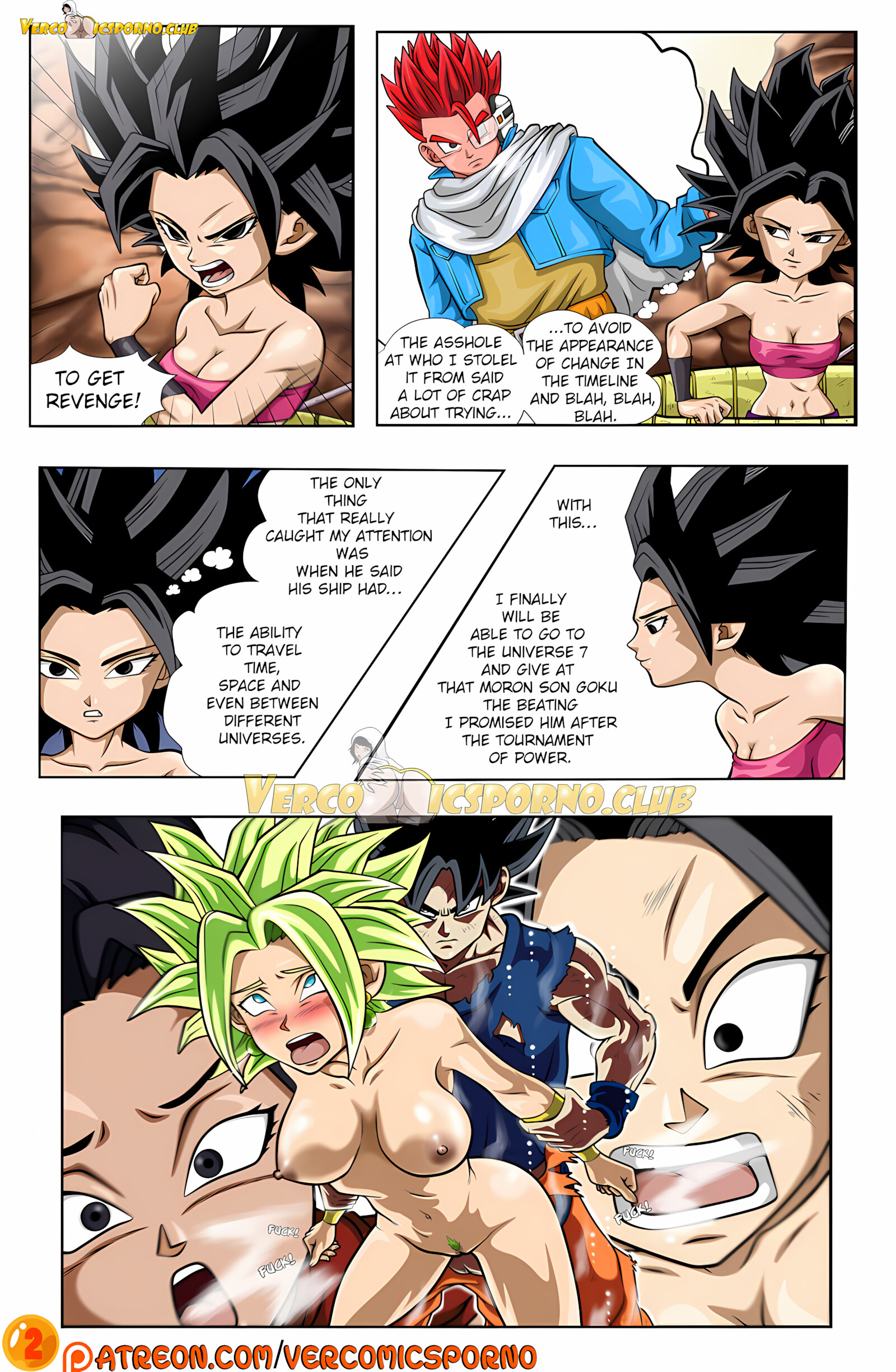 Trunks & Caulifla [Drah Navlag], Trunks & Caulifla [Drah Navlag], page 3 of 29
