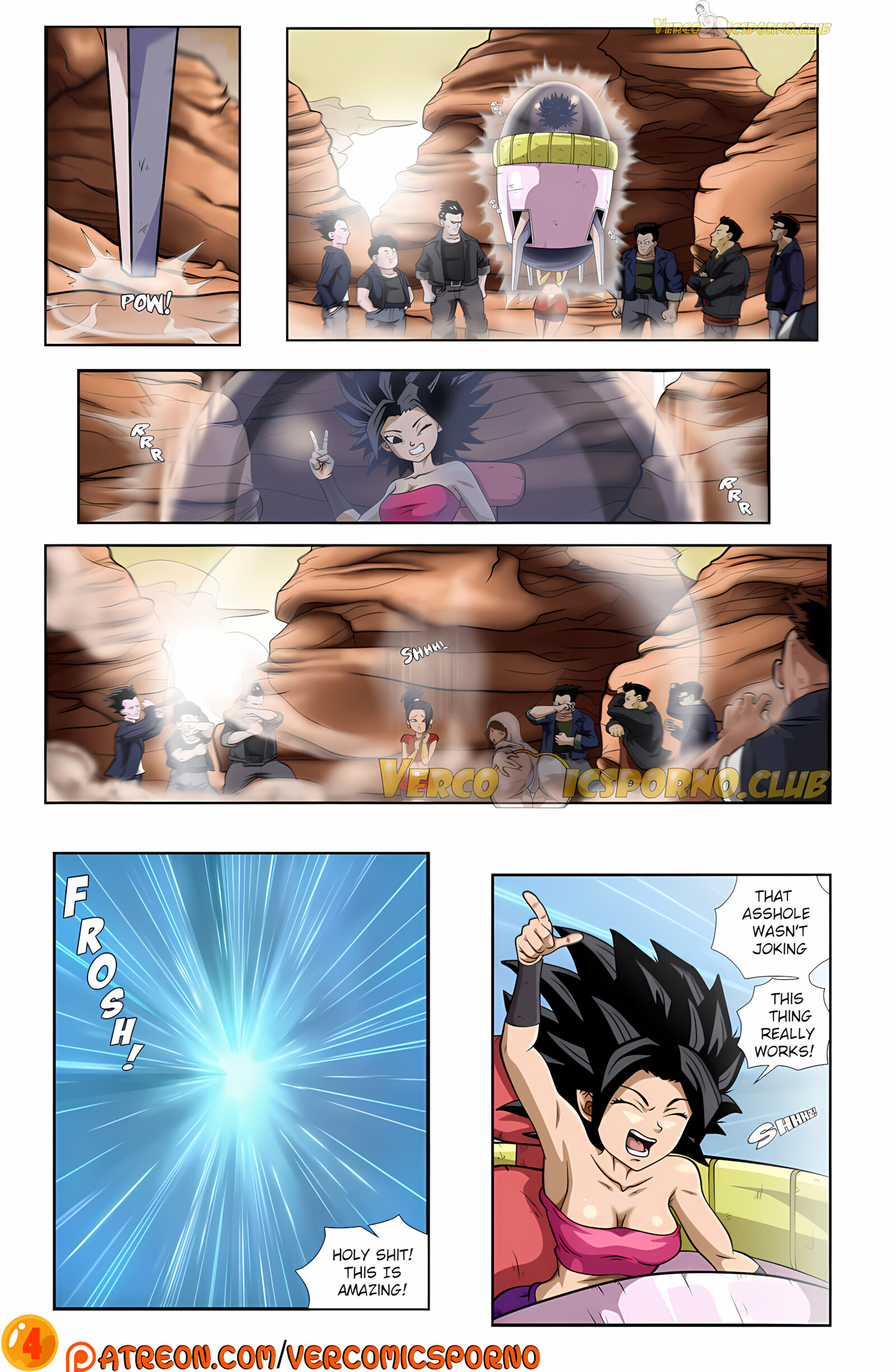 Trunks & Caulifla [Drah Navlag], Trunks & Caulifla [Drah Navlag], page 5 of 29