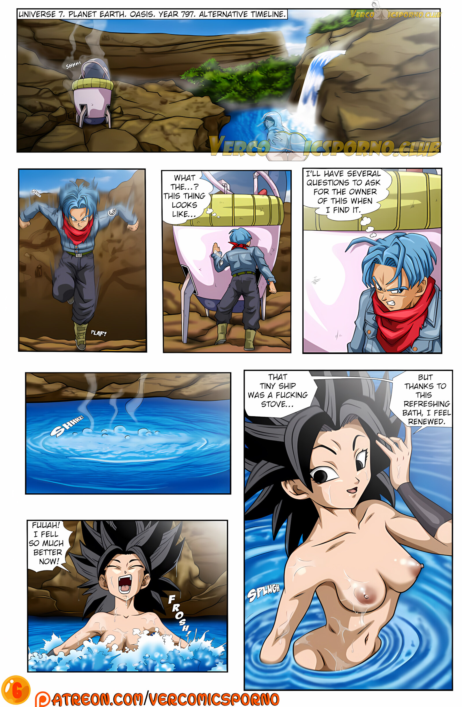 Trunks & Caulifla [Drah Navlag], Trunks & Caulifla [Drah Navlag], page 7 of 29