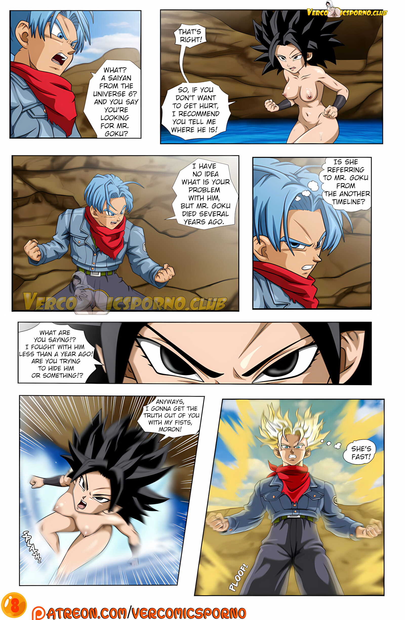 Trunks & Caulifla [Drah Navlag], Trunks & Caulifla [Drah Navlag], page 9 of 29