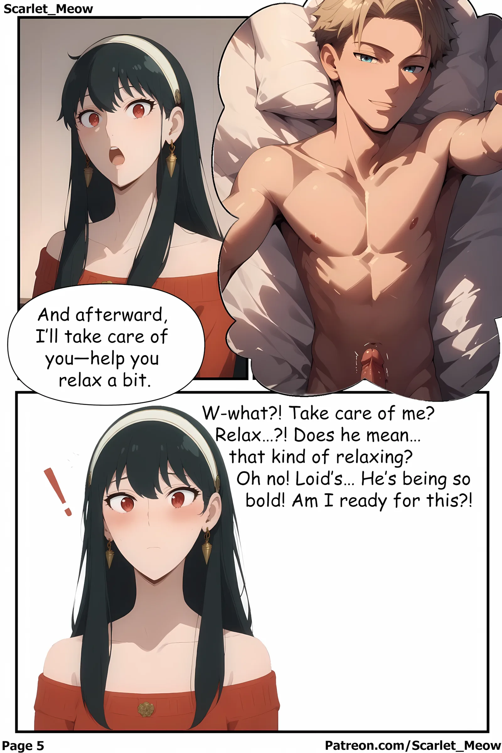 Undercover Desires [Scarlet Meow], Undercover Desires, page 6 of 13