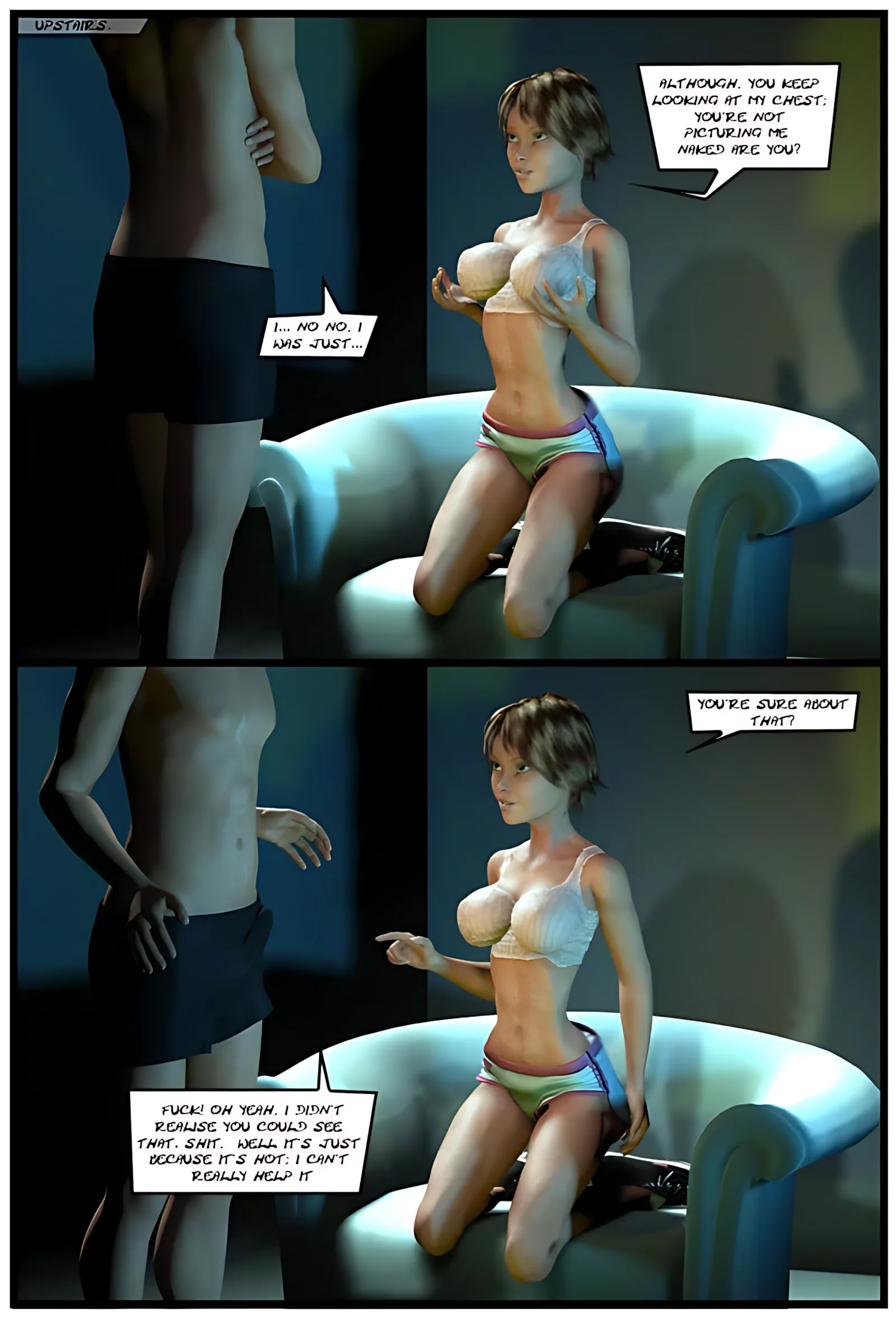 Upstairs [Project Nemesis], Upstairs, page 3 of 40