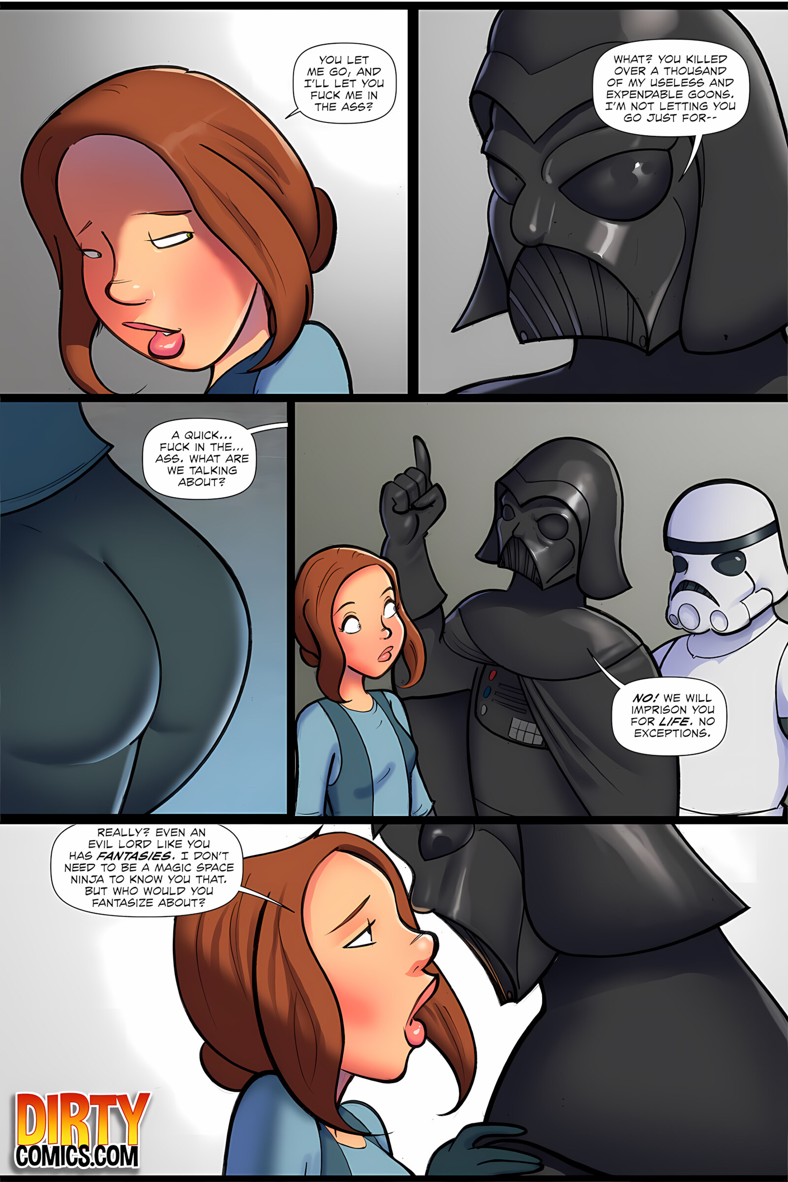 Whore One [Dirty Comics], Whore One, page 3 of 8
