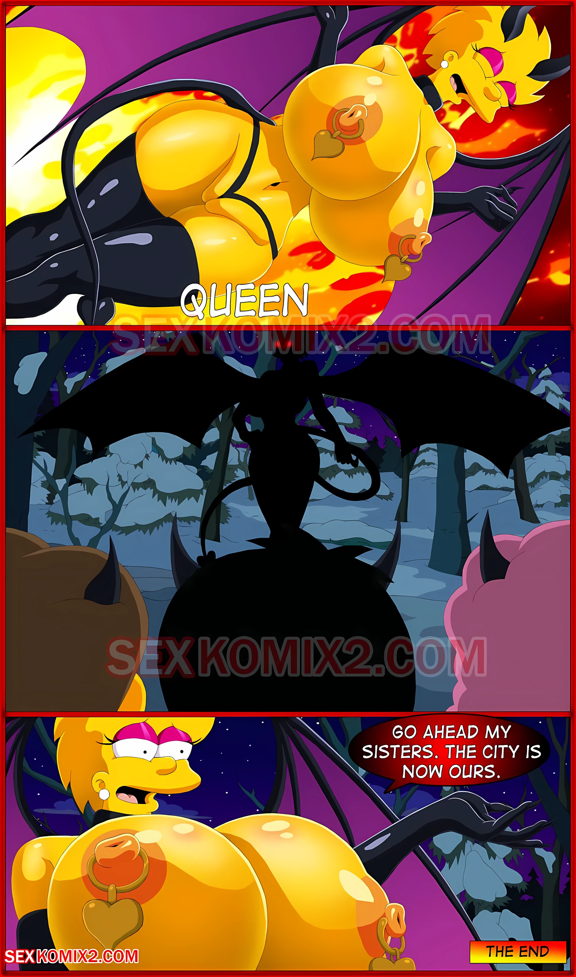 Witch time (The Simpsons), 1 . Witch time - Chapter 1 [SexKomix], page 12 of 13