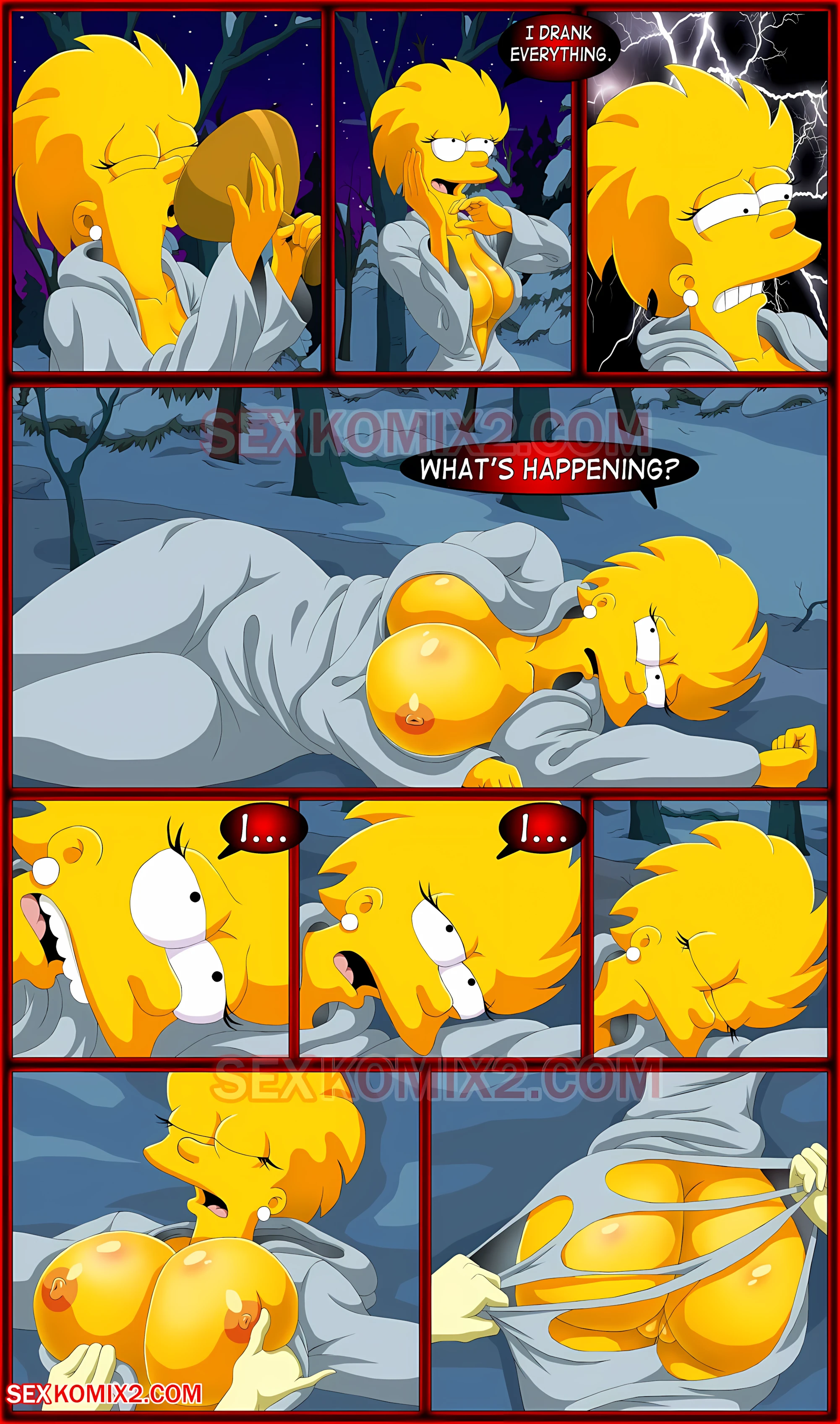 Witch time (The Simpsons), 1 . Witch time - Chapter 1 [SexKomix], page 3 of 13