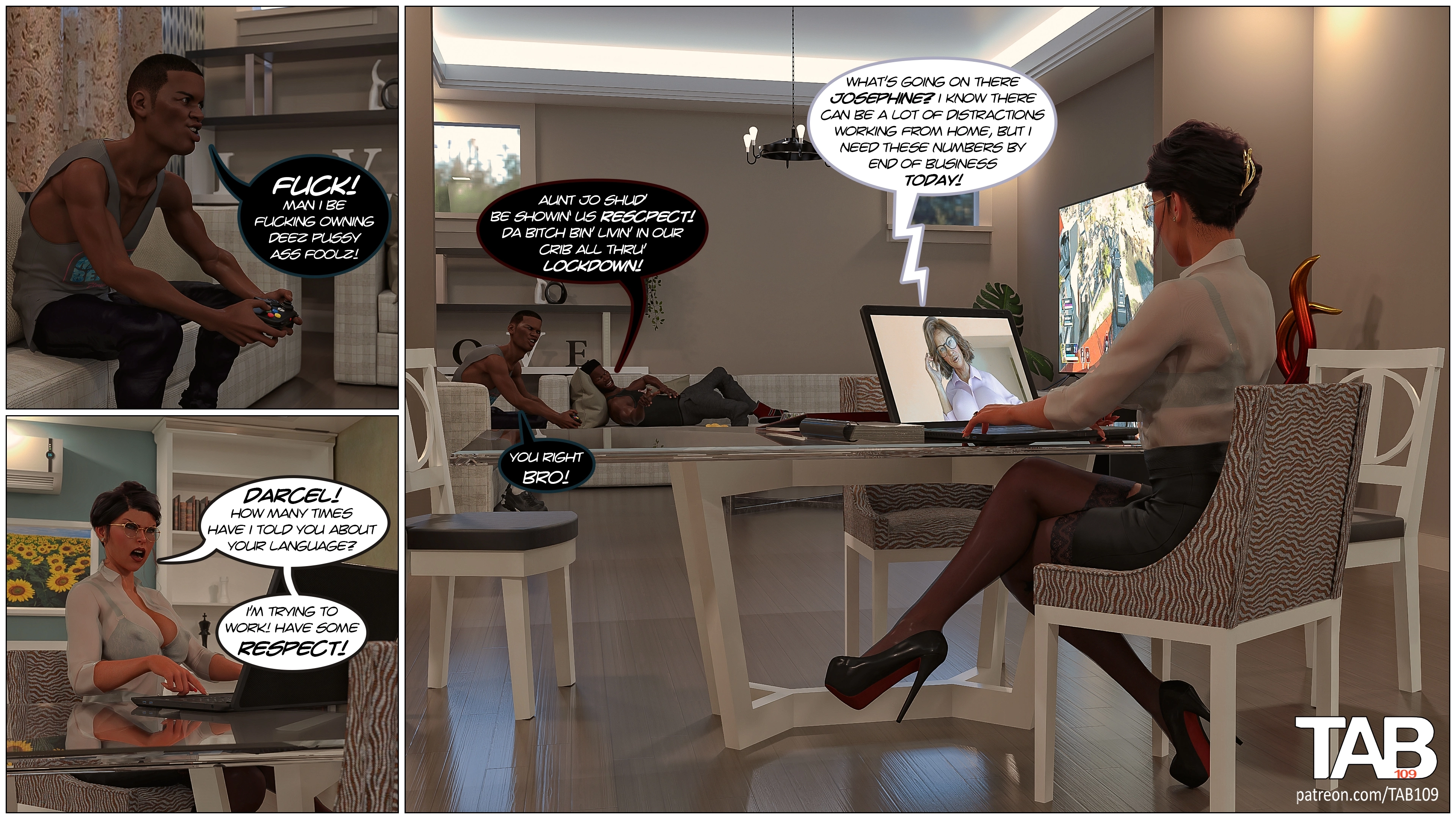 Working From Home [Tab109], Working From Home, page 1 of 5