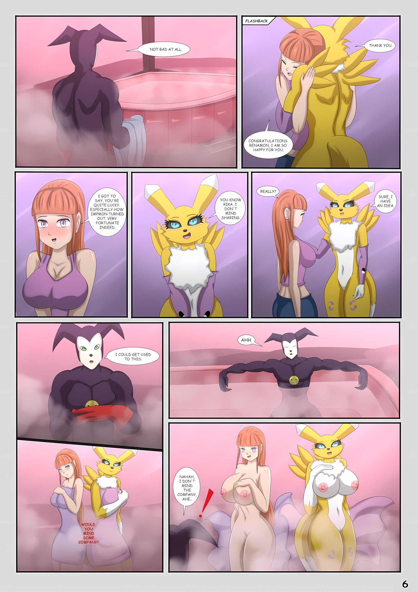 Biomerge Deviancy (Digimon) [Magnificent Sexy Gals], Biomerge Deviancy, page 8 of 19