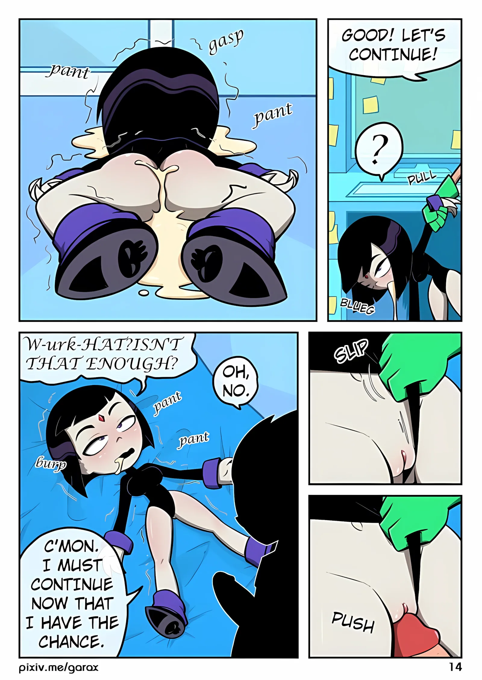 A Helping Wing [Garabatoz], A Helping Wing, page 15 of 17