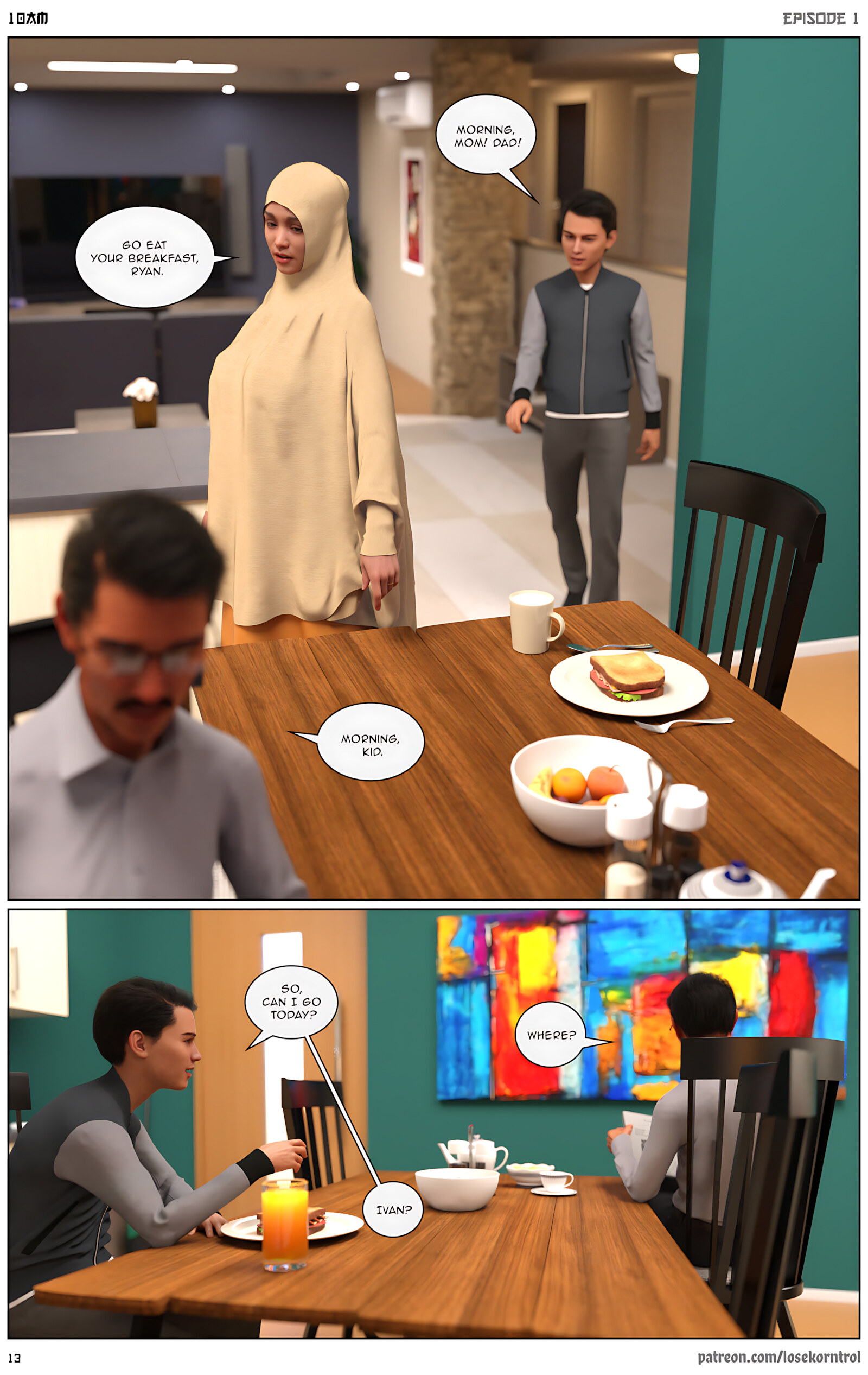 10AM [LoseKorntrol], 10AM Ep.1, page 13 of 60