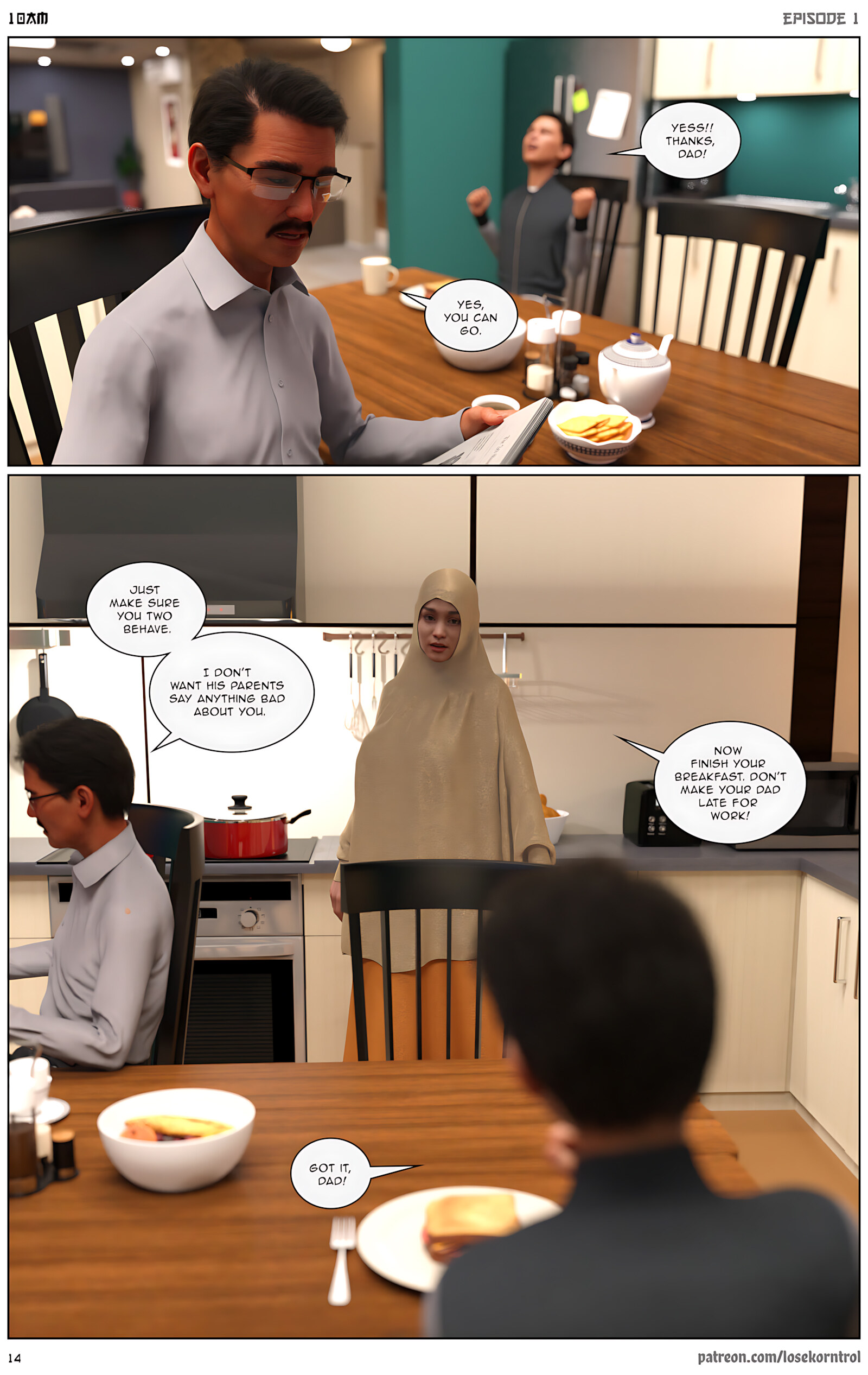 10AM [LoseKorntrol], 10AM Ep.1, page 14 of 60