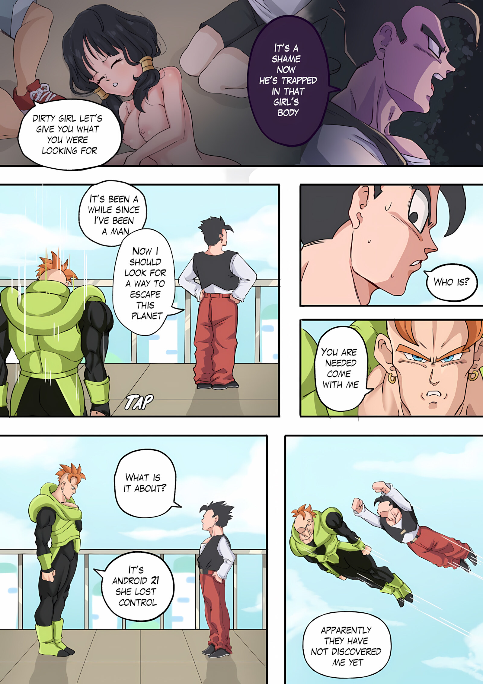 Body Change [TSFSingularity], Body Change 3, page 4 of 20