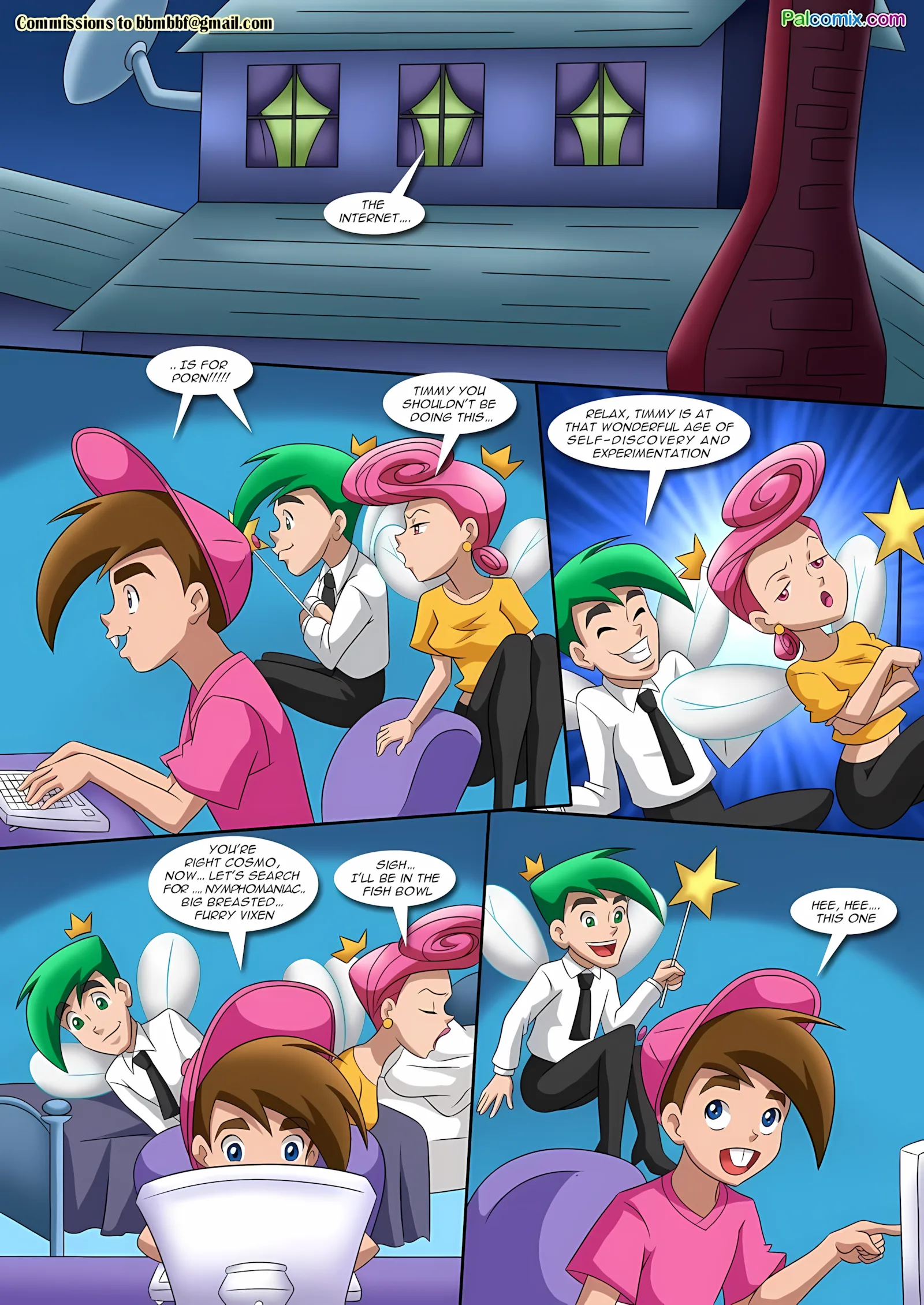 A Last Wish (The Fairly OddParents) [Palcomix], 1 . A Last Wish - (The Fairly OddParents) [Palcomix], page 2 of 24