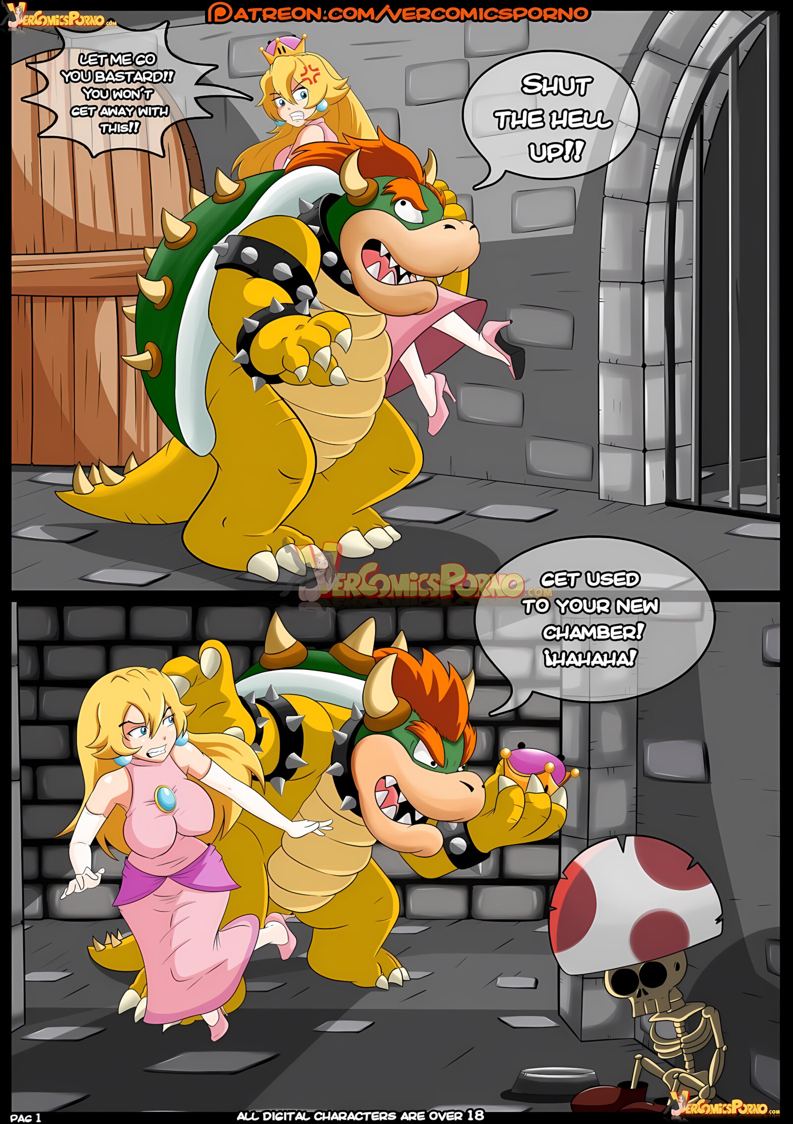 Bowsette Rescue [Croc], Bowsette Rescue, page 2 of 24