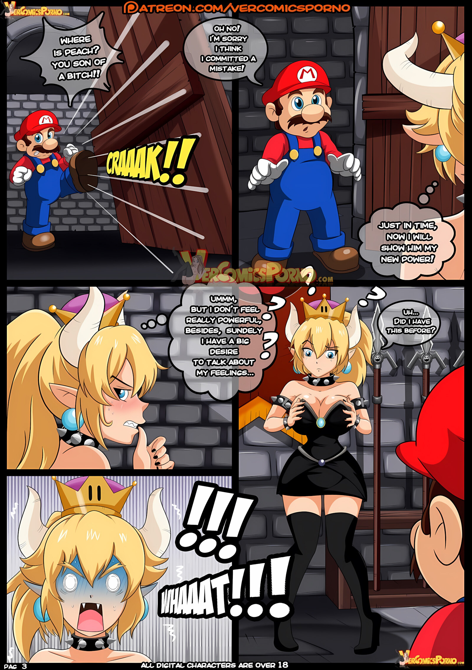Bowsette Rescue [Croc], Bowsette Rescue, page 4 of 24